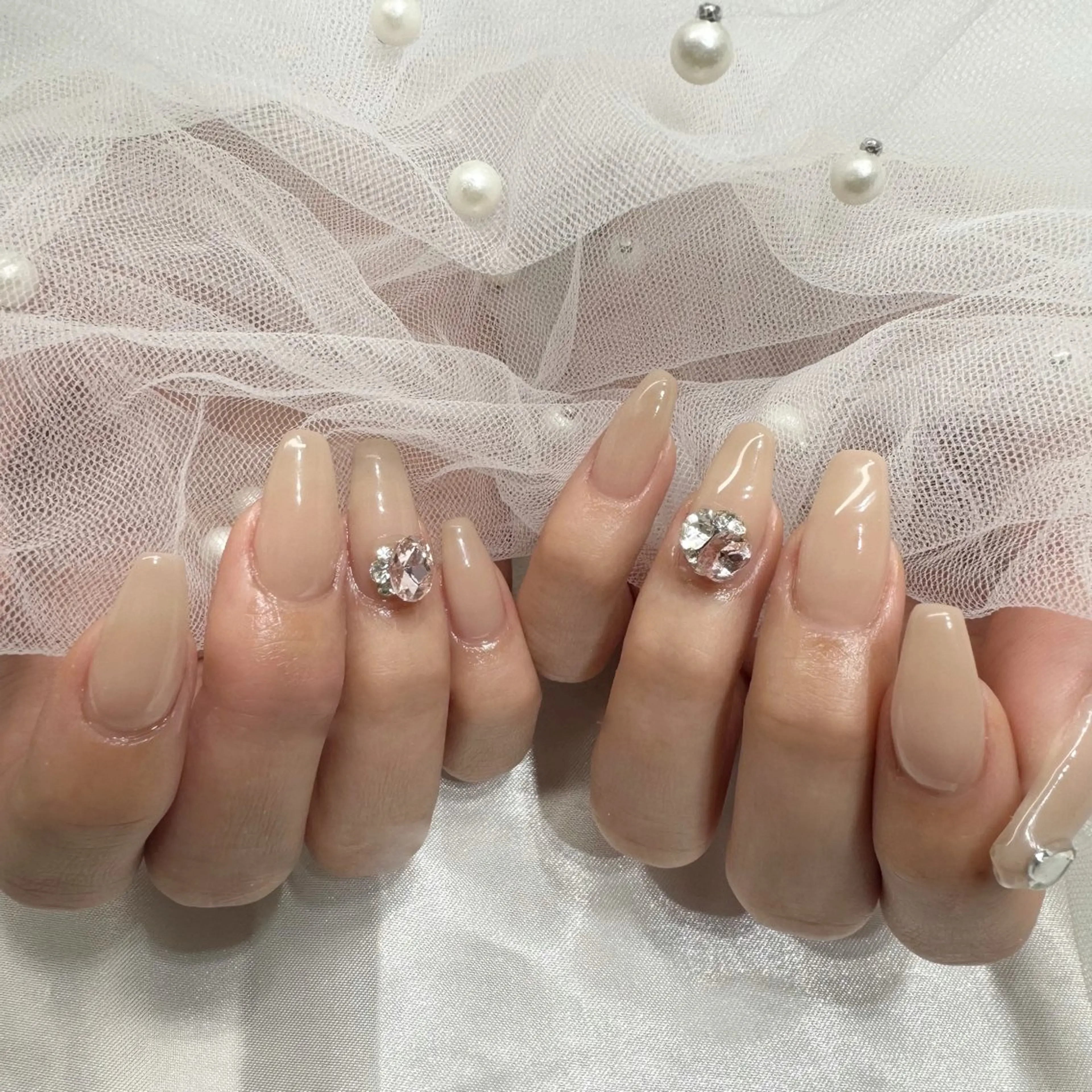 ネイル ワンカラーネイル ワンホンネイル ハンドネイル 💫fein. nail💫のネイルデザイン