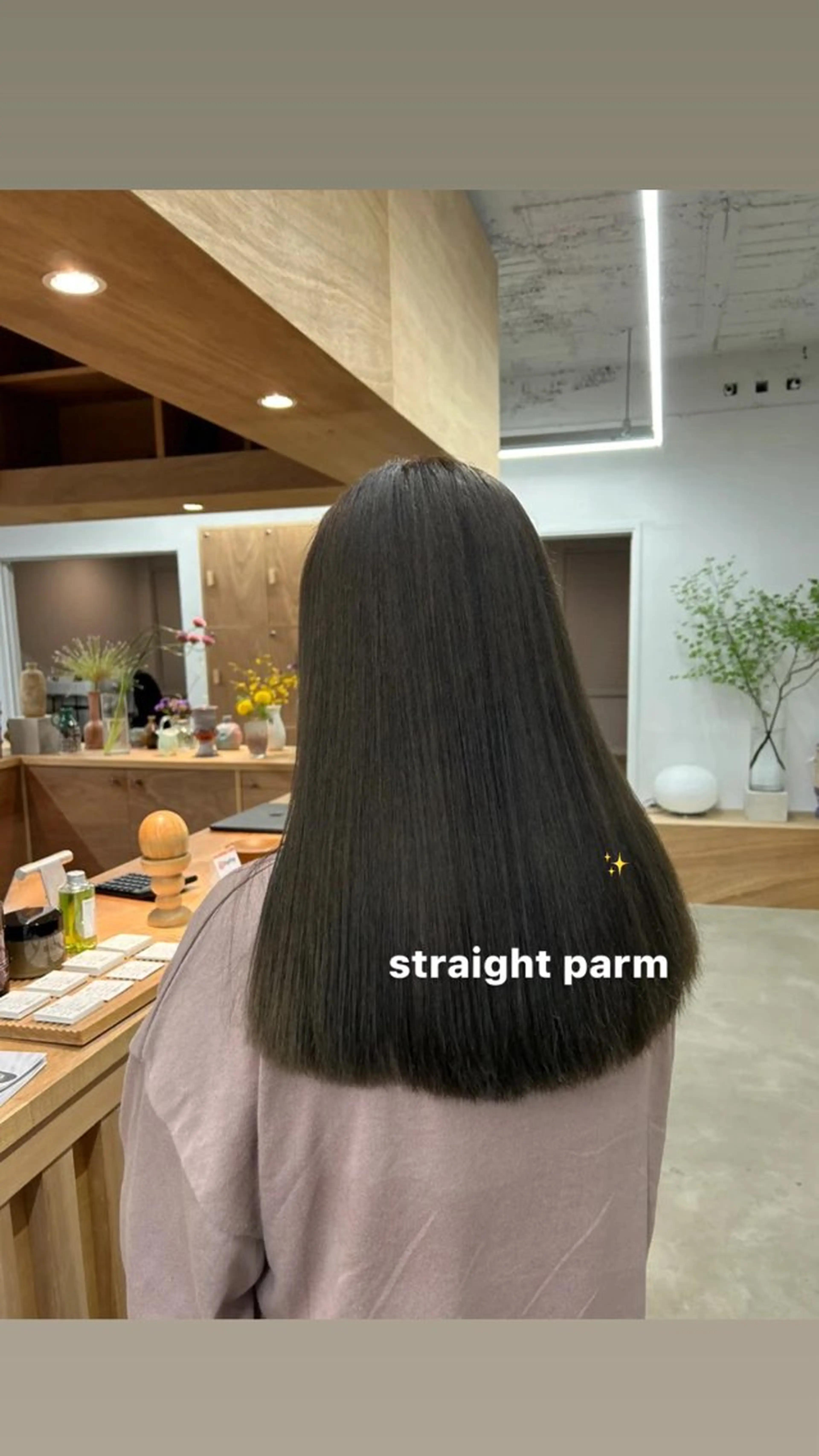 🫧 ボリュームダウンストレート ☁️ 【minimo特別価格！】の写真