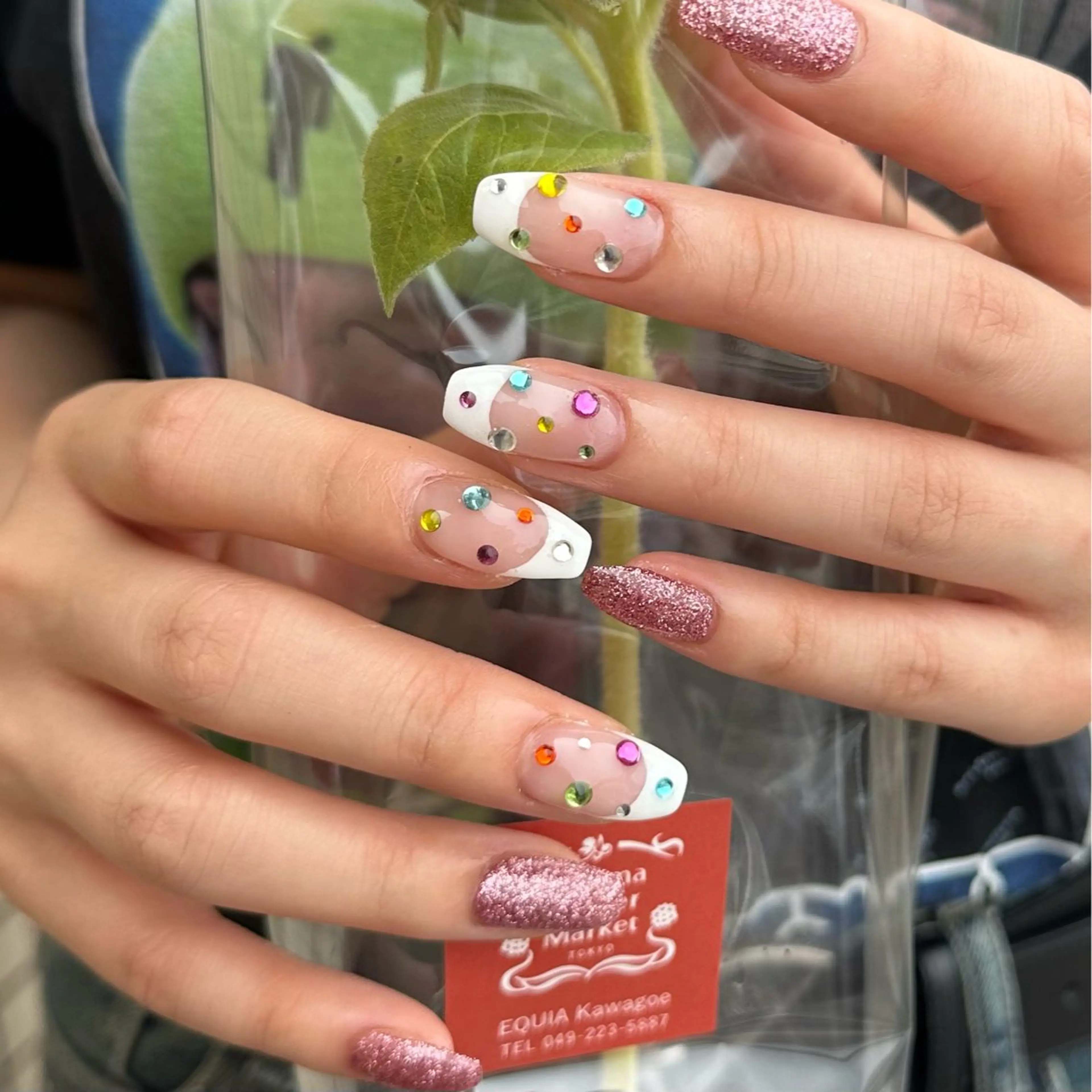 ネイル フレンチネイル ハンドネイル Sarina ⋆⭒˚のネイルデザイン