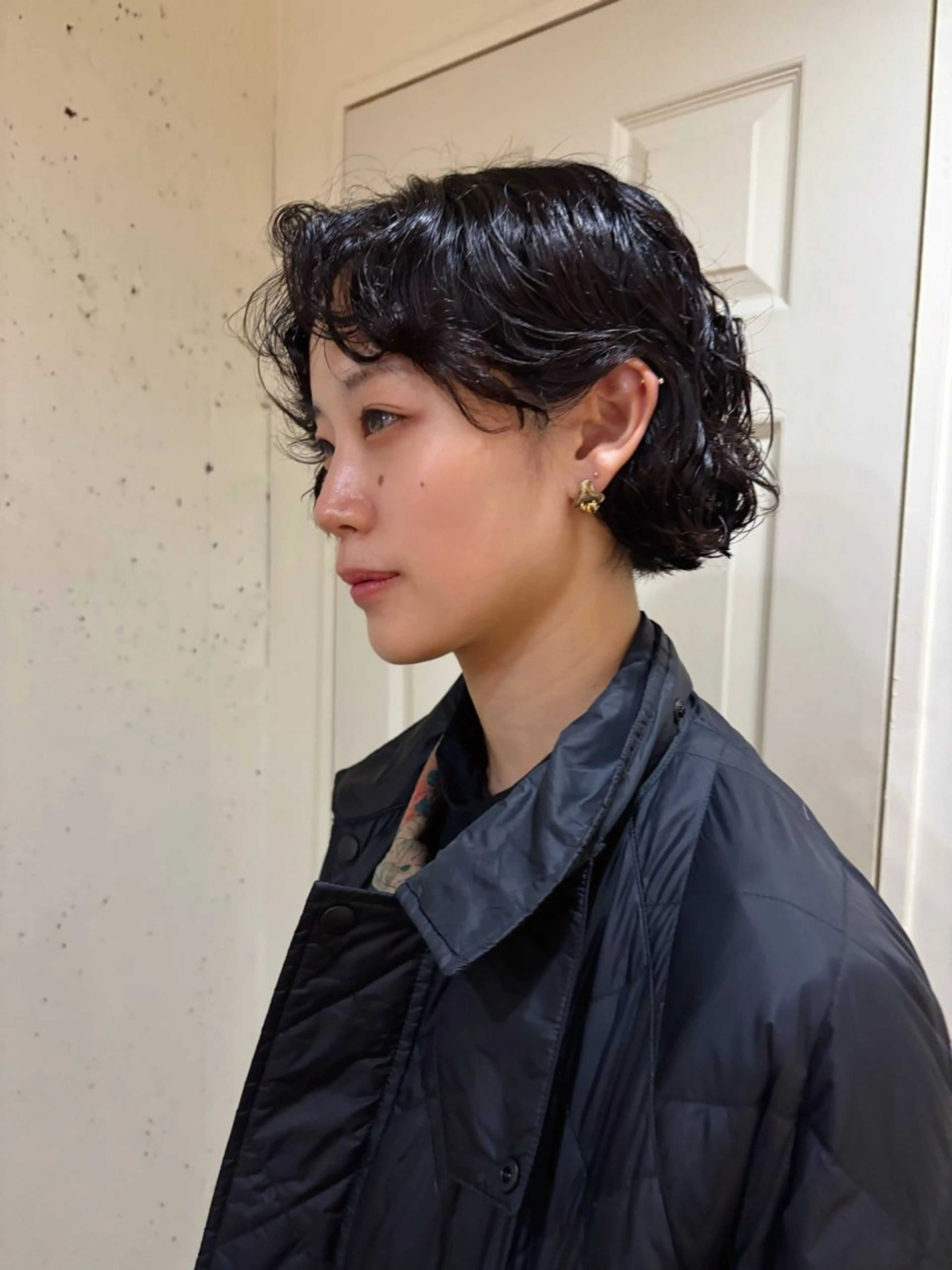 ミディアム パーマ カット パーマ kaito パーマ募集！🔵のヘアスタイル