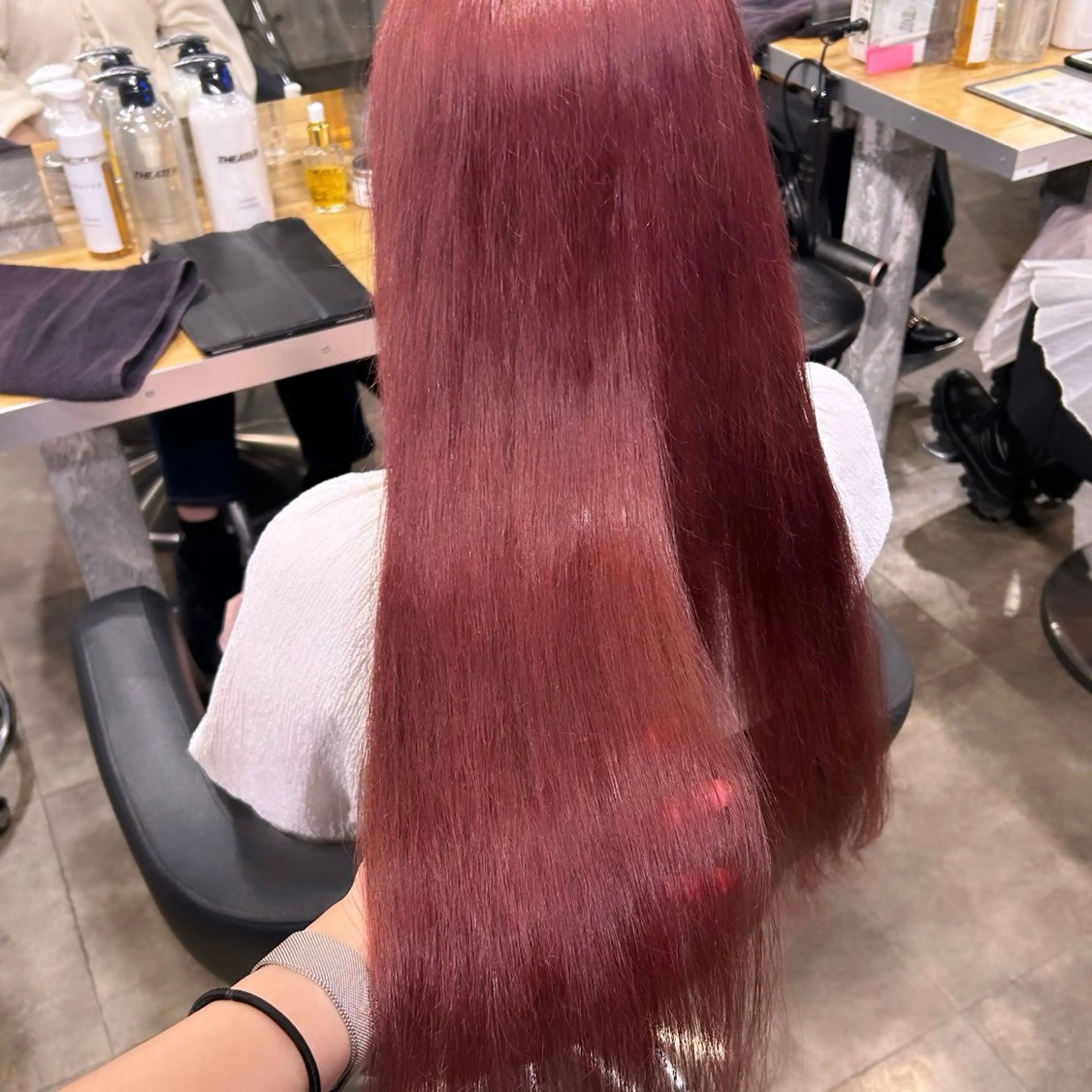 ロング IS所属・横浜美容室/透明感 カラー/レイヤーのヘアスタイル