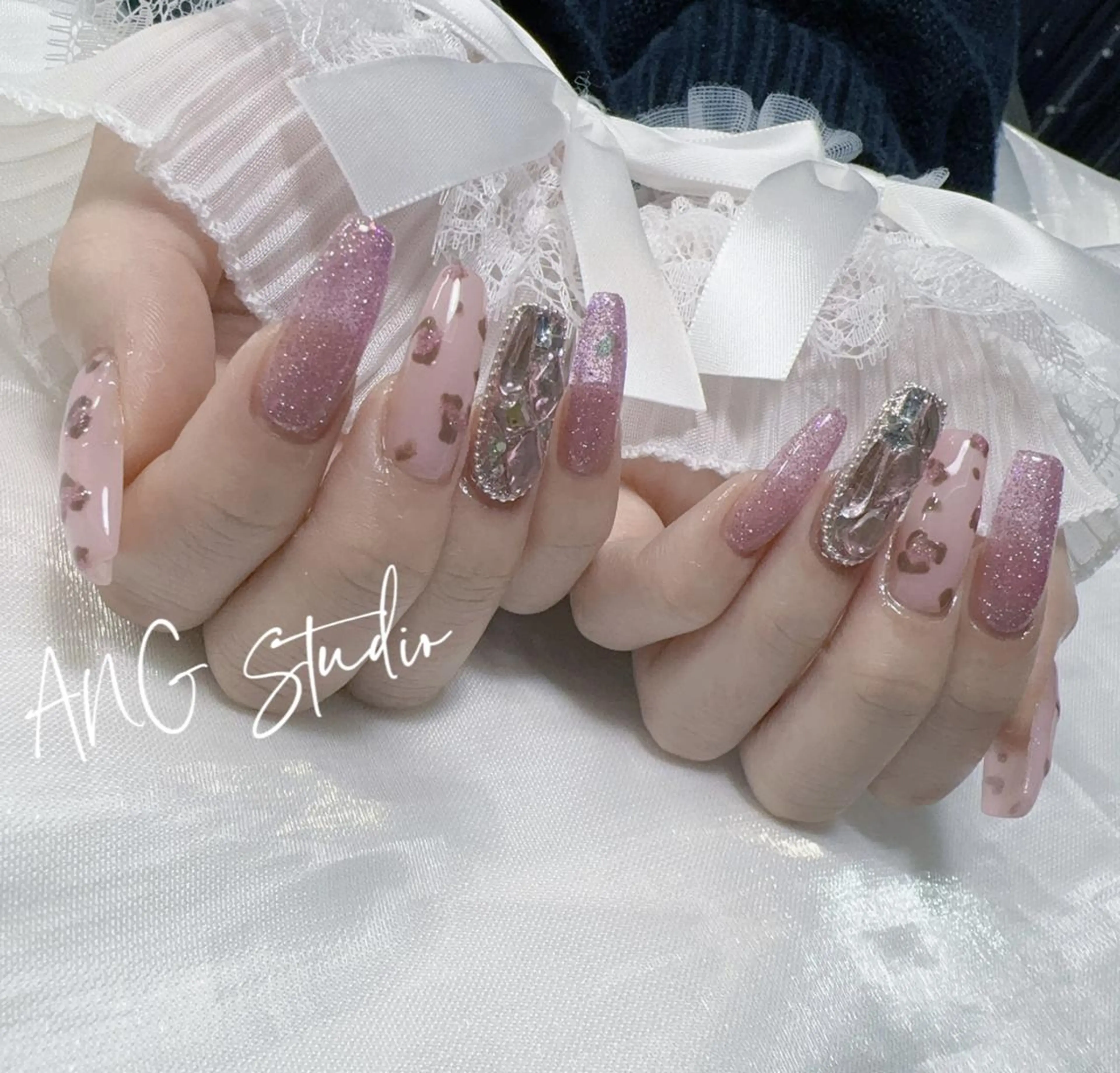 チップ長さだし＋持ち込みデザイン『初回ソフトジェルオフ無料』の写真