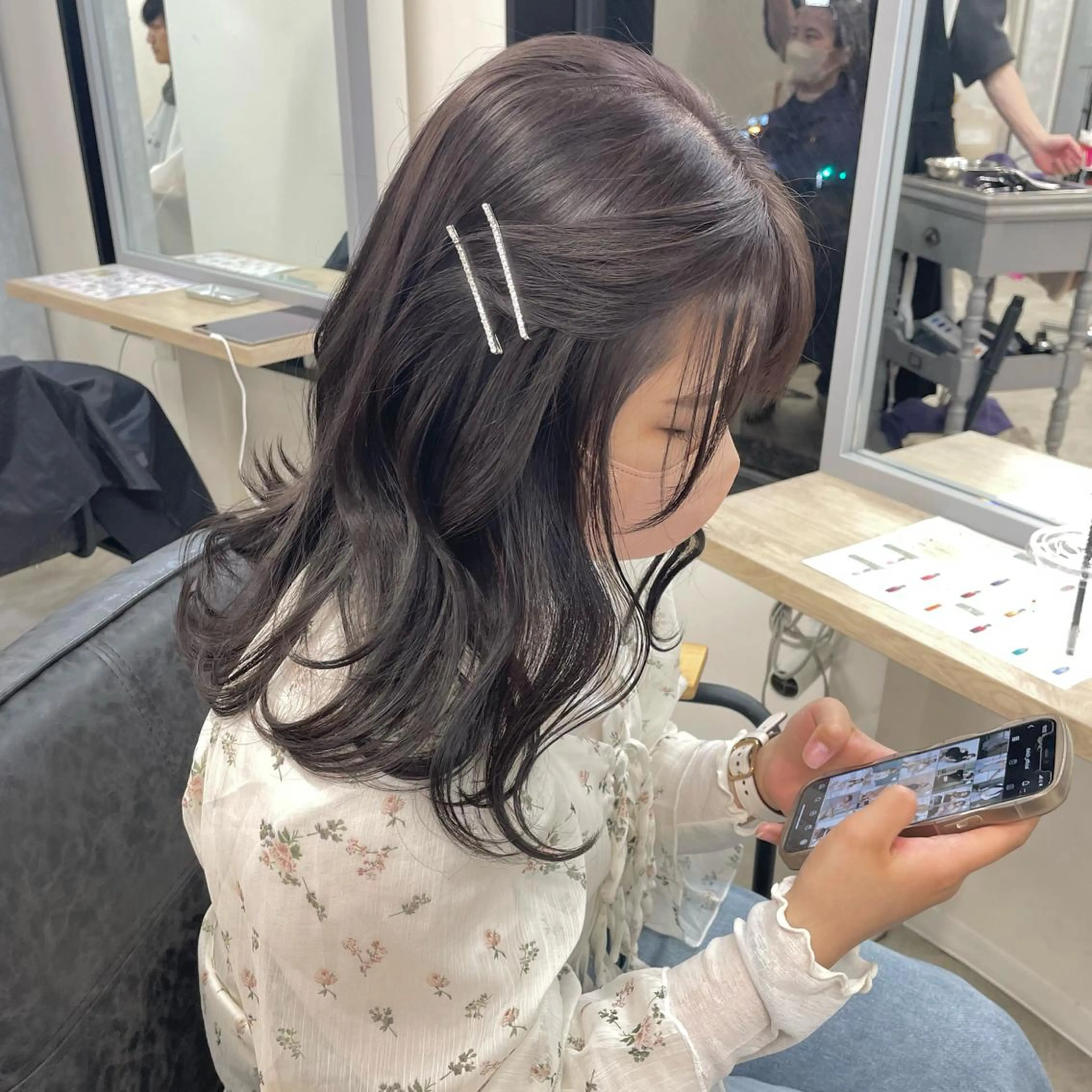 カット  +  ワンカラー 🎀の写真