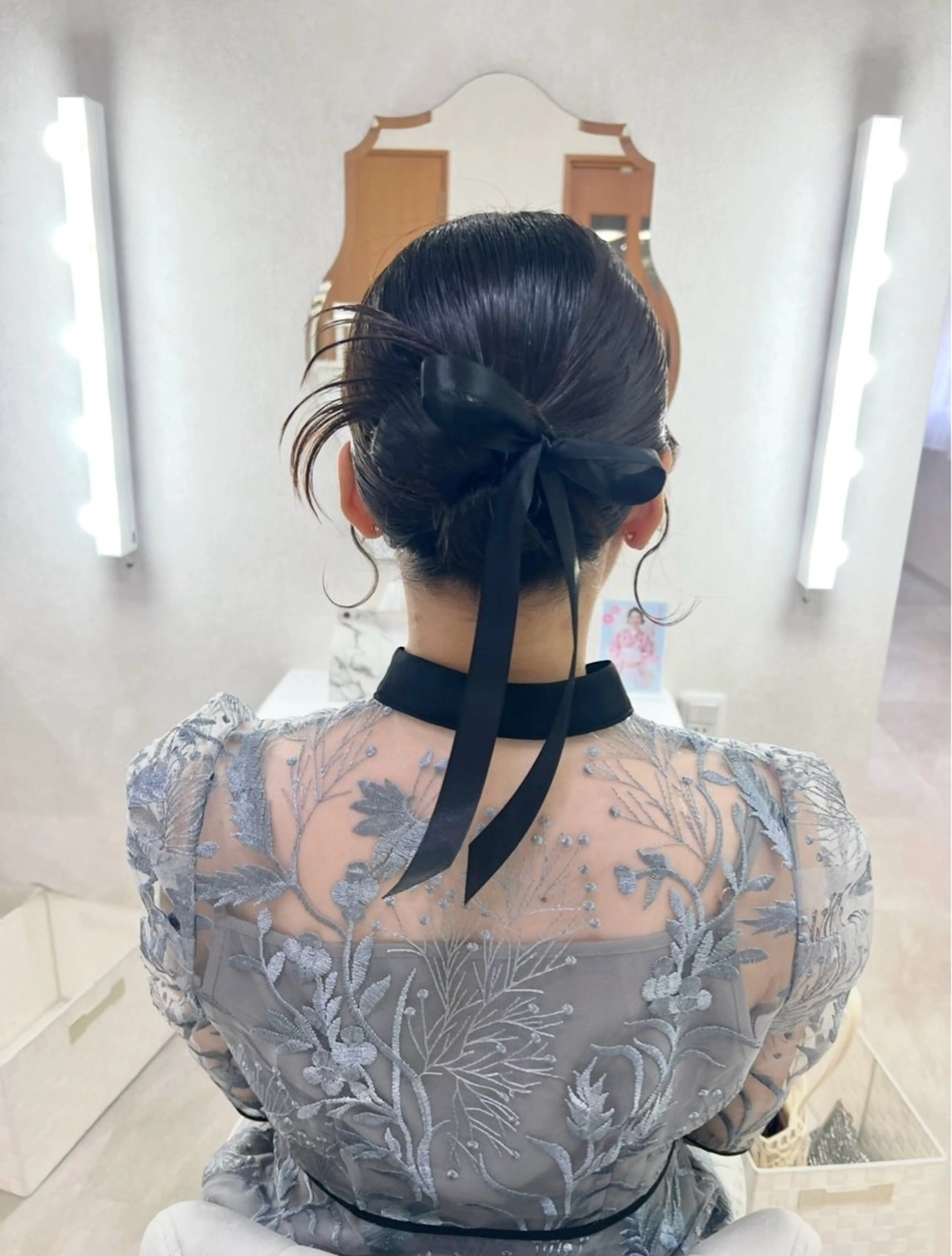 ショート ボブ ヘアセット ヘアセット/金山 佐野 妃都美のヘアスタイル