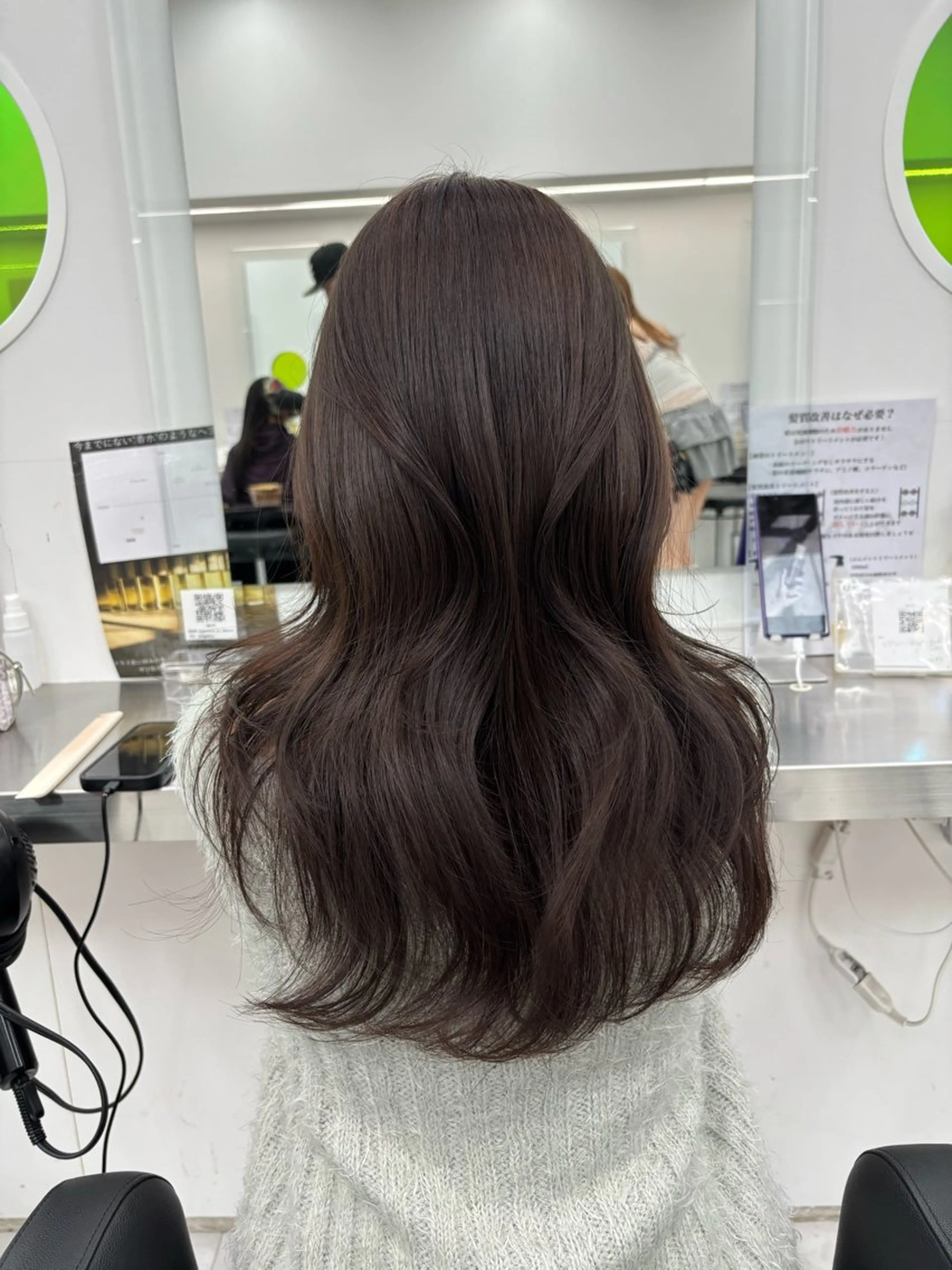 ロング カット ヘアカラー Wカラー/暖色/べ ージュりく©︎🐝のヘアスタイル