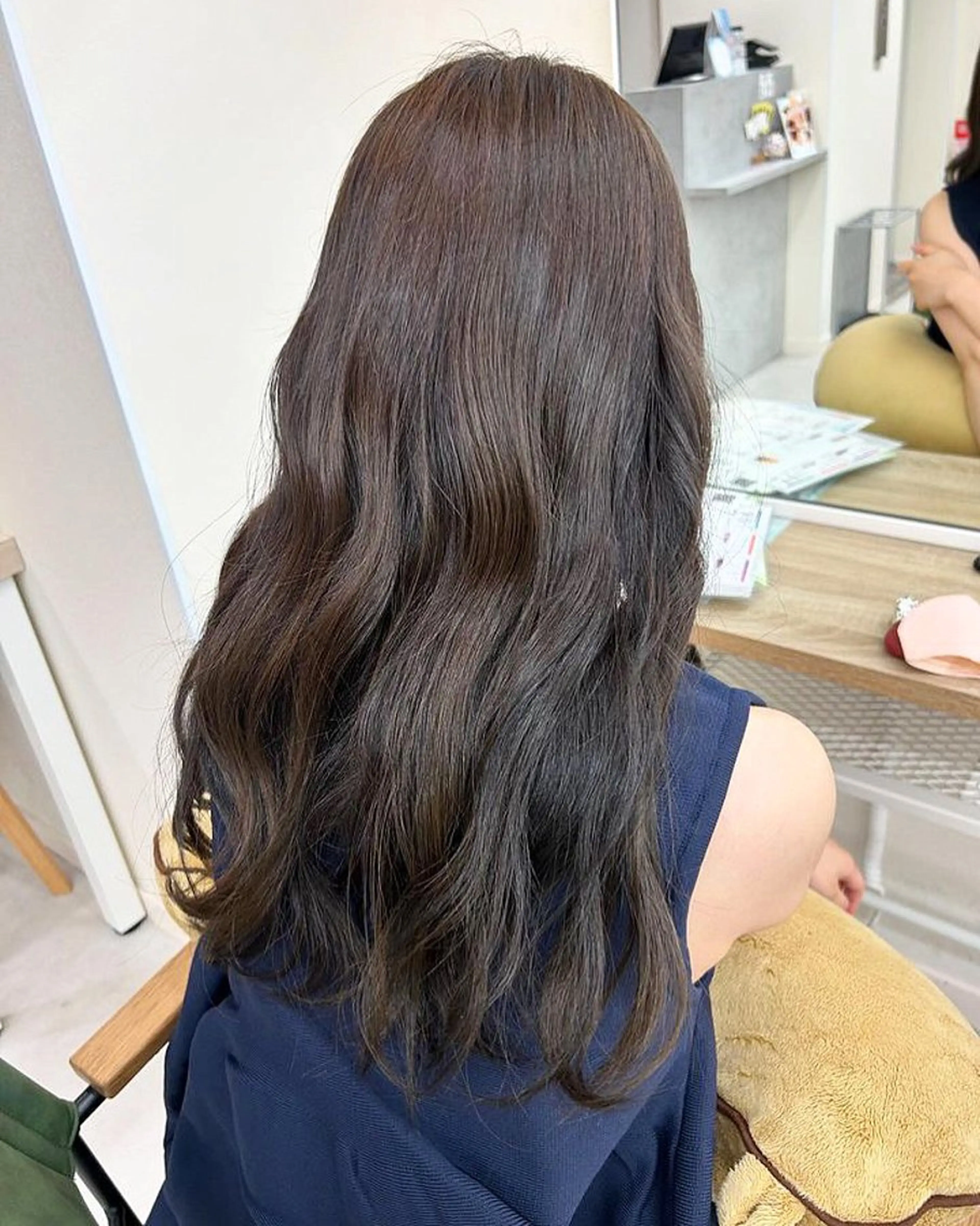 ロング ヘアカラー ルナ/レイヤー /暖色/メンズカットのヘアスタイル