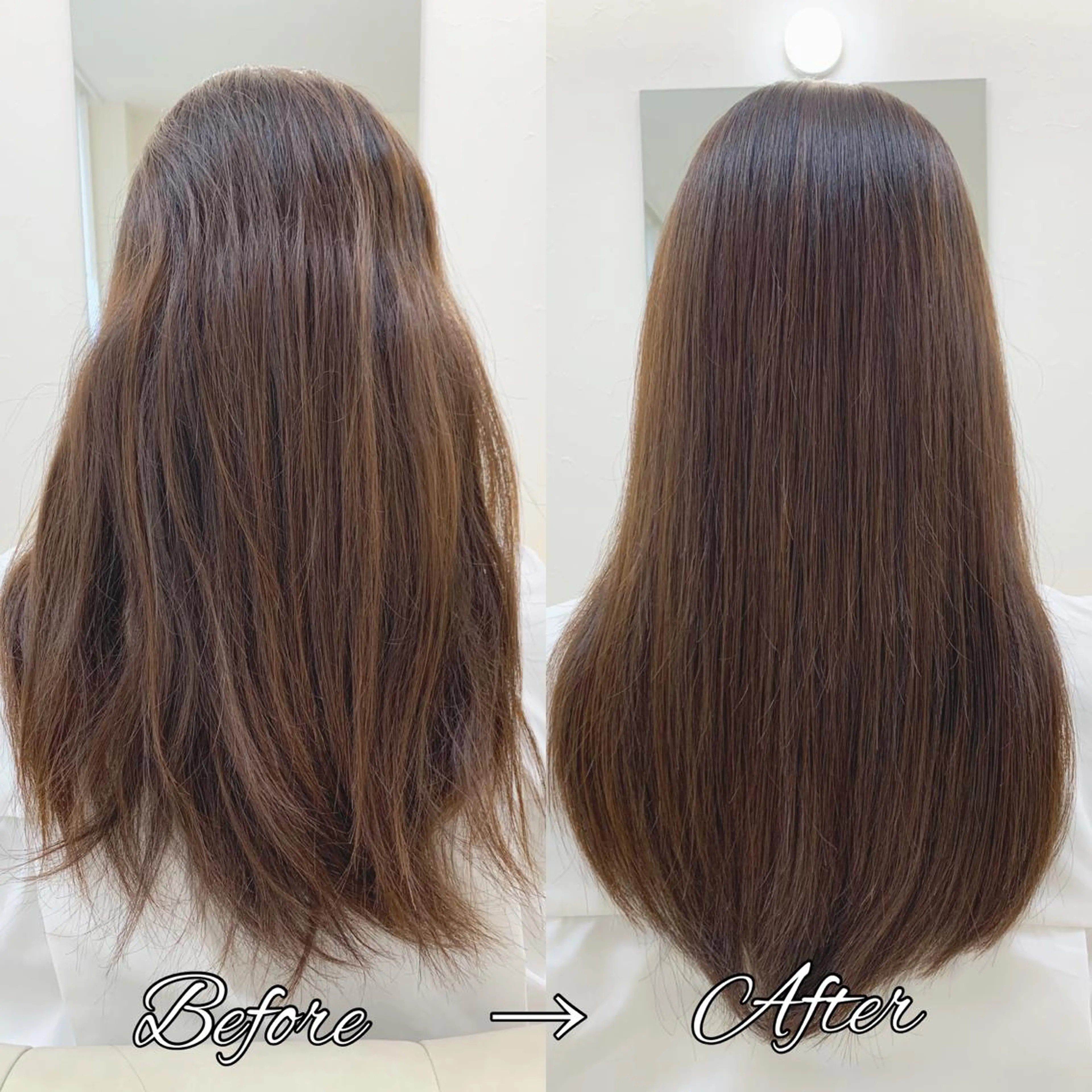 ロング 髪質改善 カット 縮毛矯正 H所属・H (エイチ) 烏丸御池店のヘアスタイル