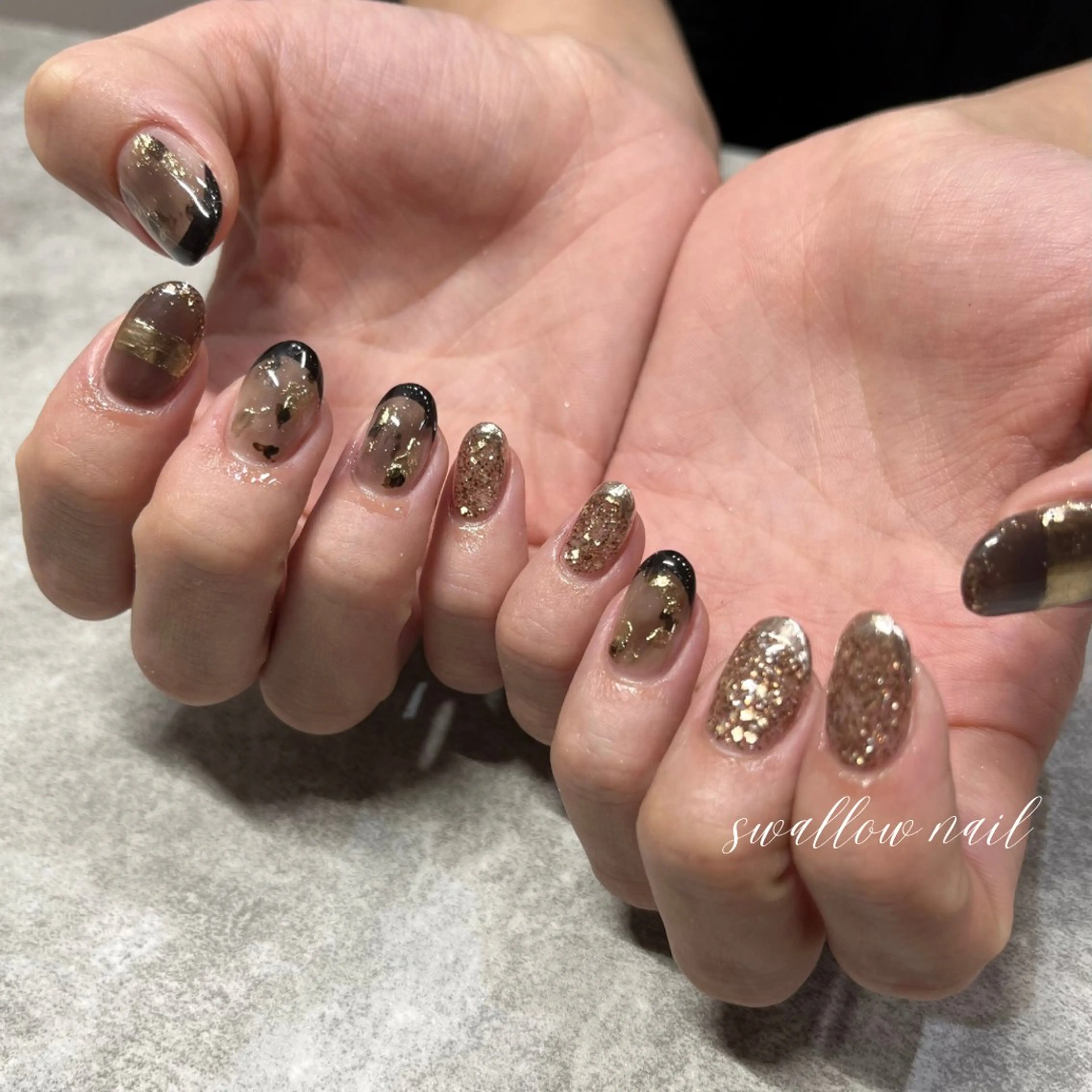 ネイル ハンドネイル swallow nail所属・スワローネイル misatoのネイルデザイン