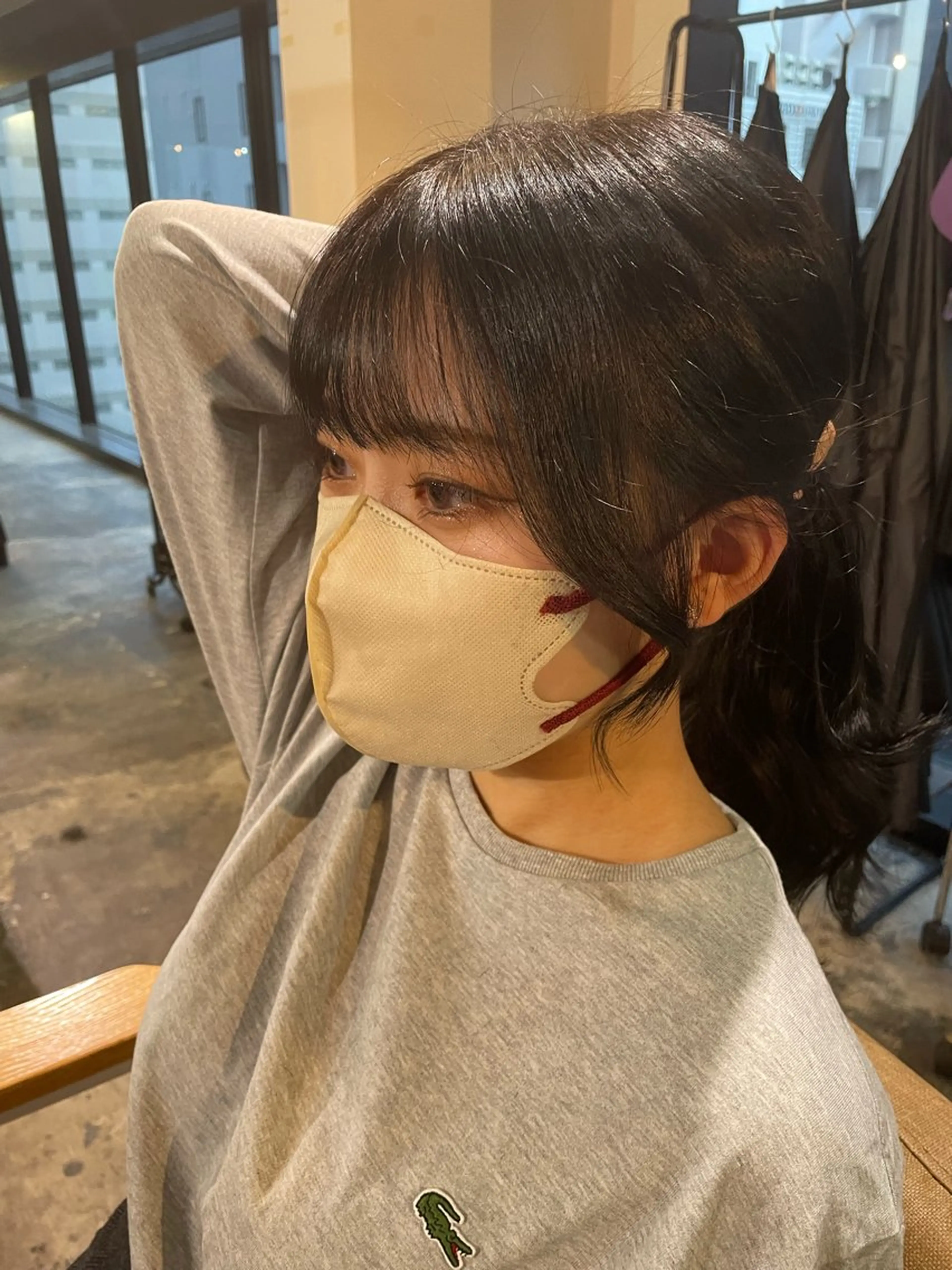 ショート La fith hair ray 札幌店所属・顔まわり/W カラー/リョウのヘアスタイル