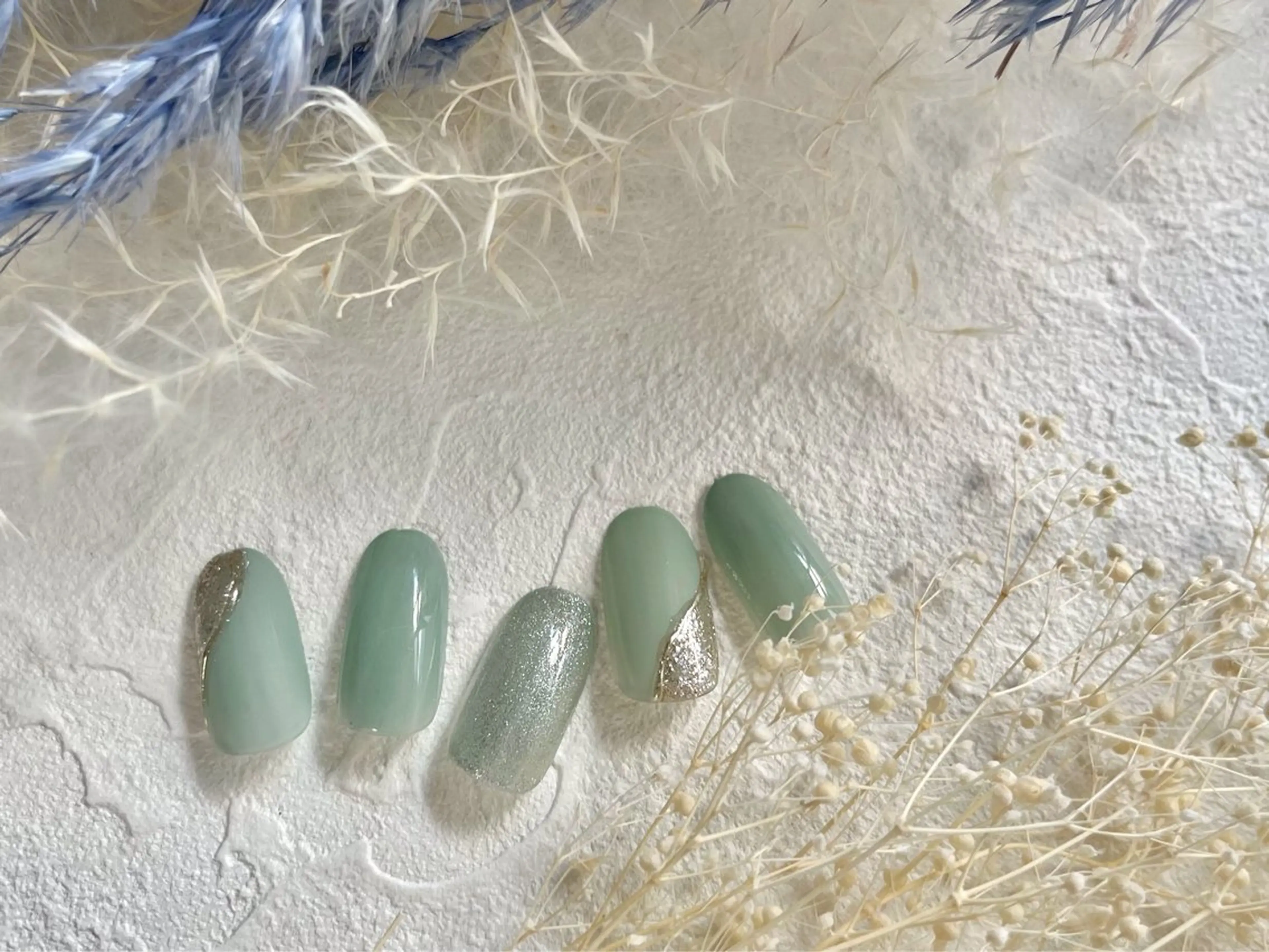 ネイル ジェルネイル 韓国ネイル マグネットネイル メンズネイル パラジェル ハンドネイル kiki nail 二子玉川のネイルデザイン