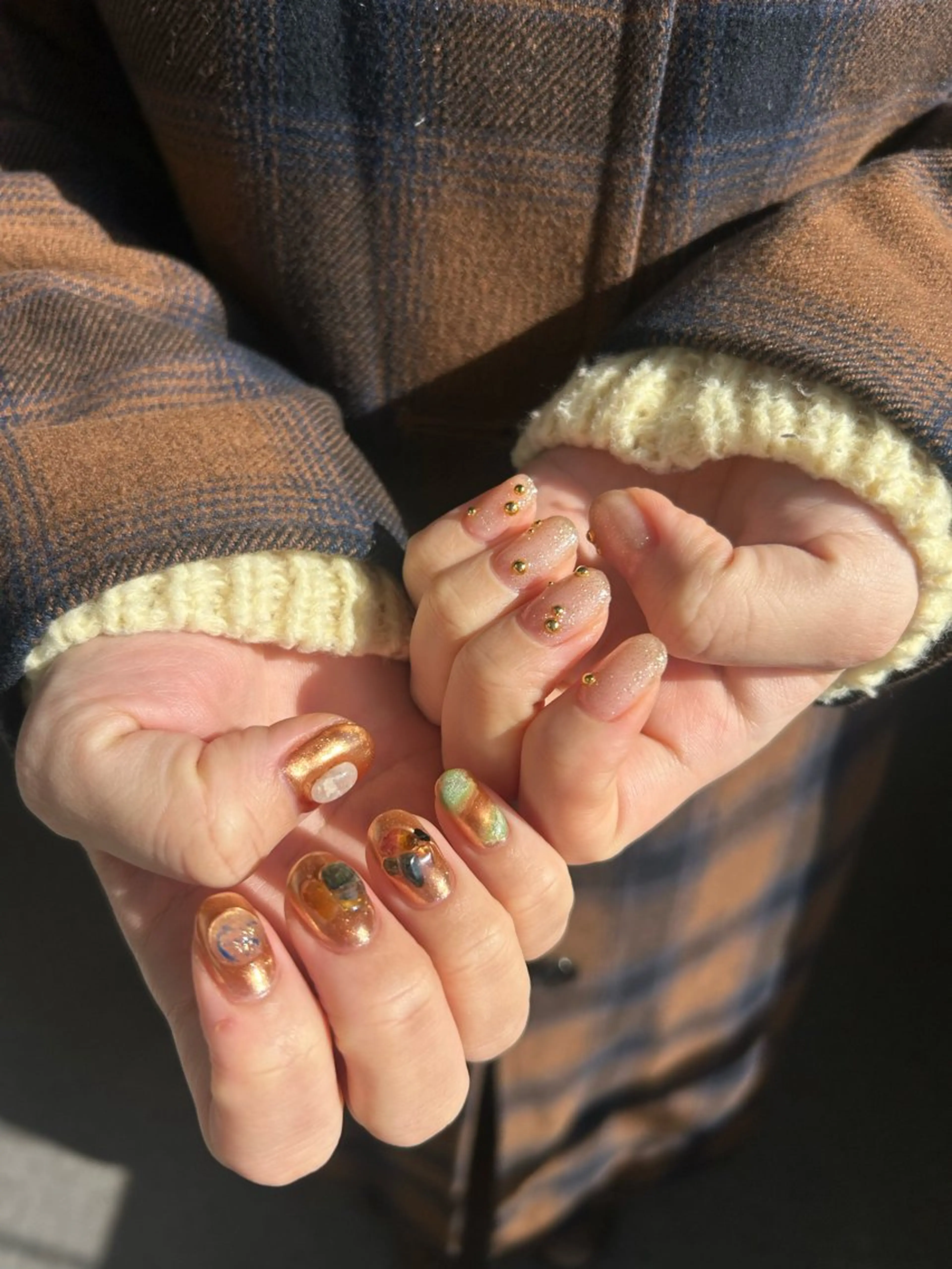 ミディアム ハンドネイル Nbibi nail salonのネイルデザイン