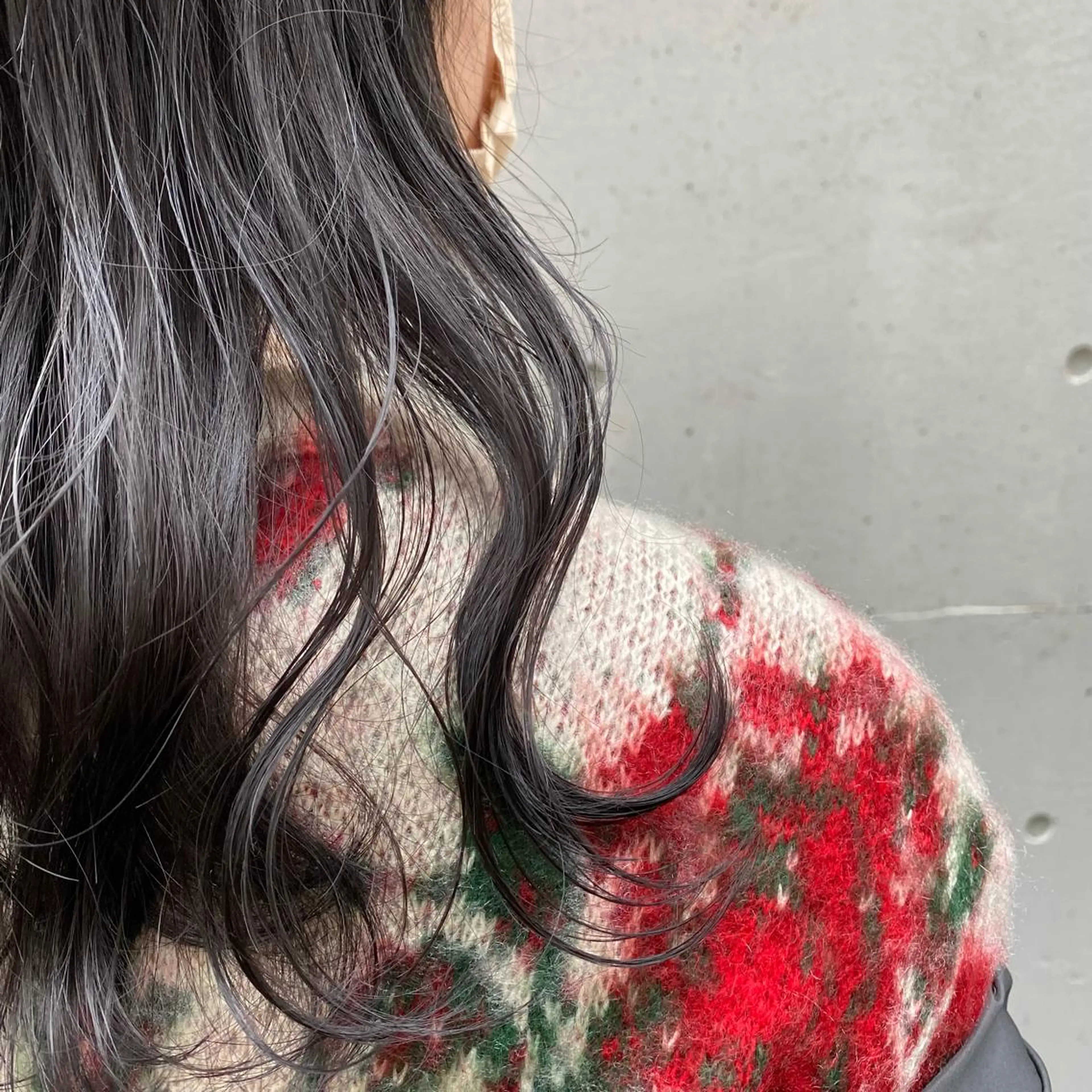 セミロング カット ヘアカラー トリートメント ヘッドスパ putri店長 和田鈴采のヘアスタイル