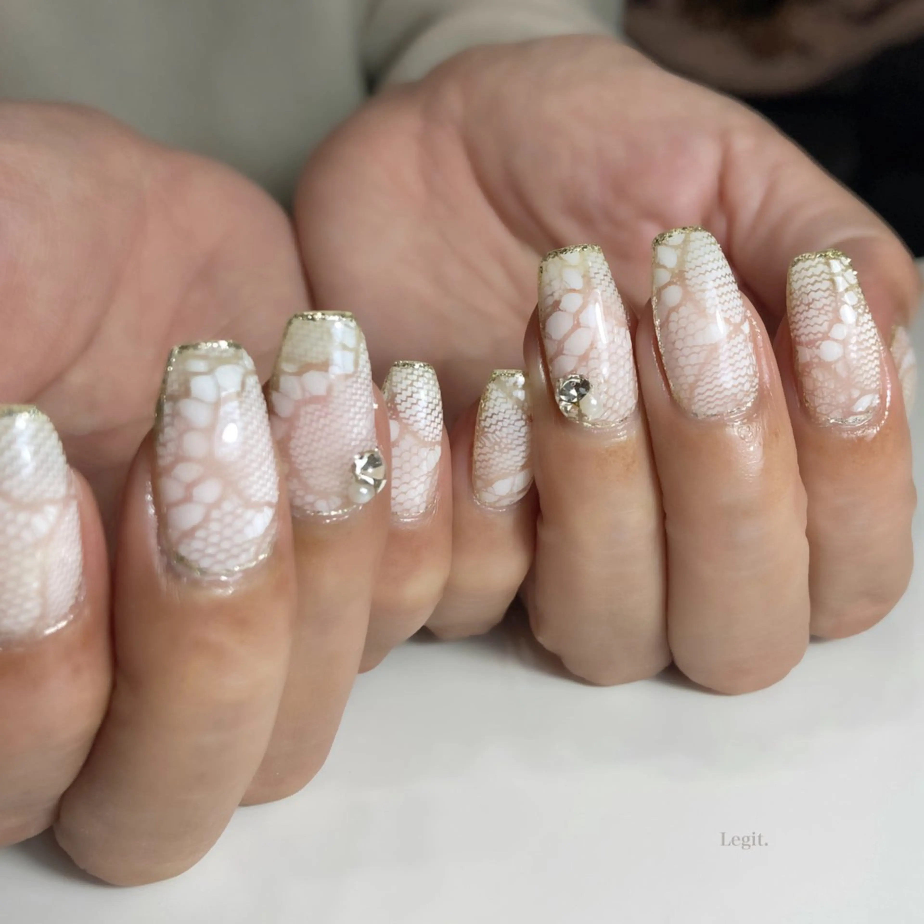 ネイル レース Legit nail salonのネイルデザイン