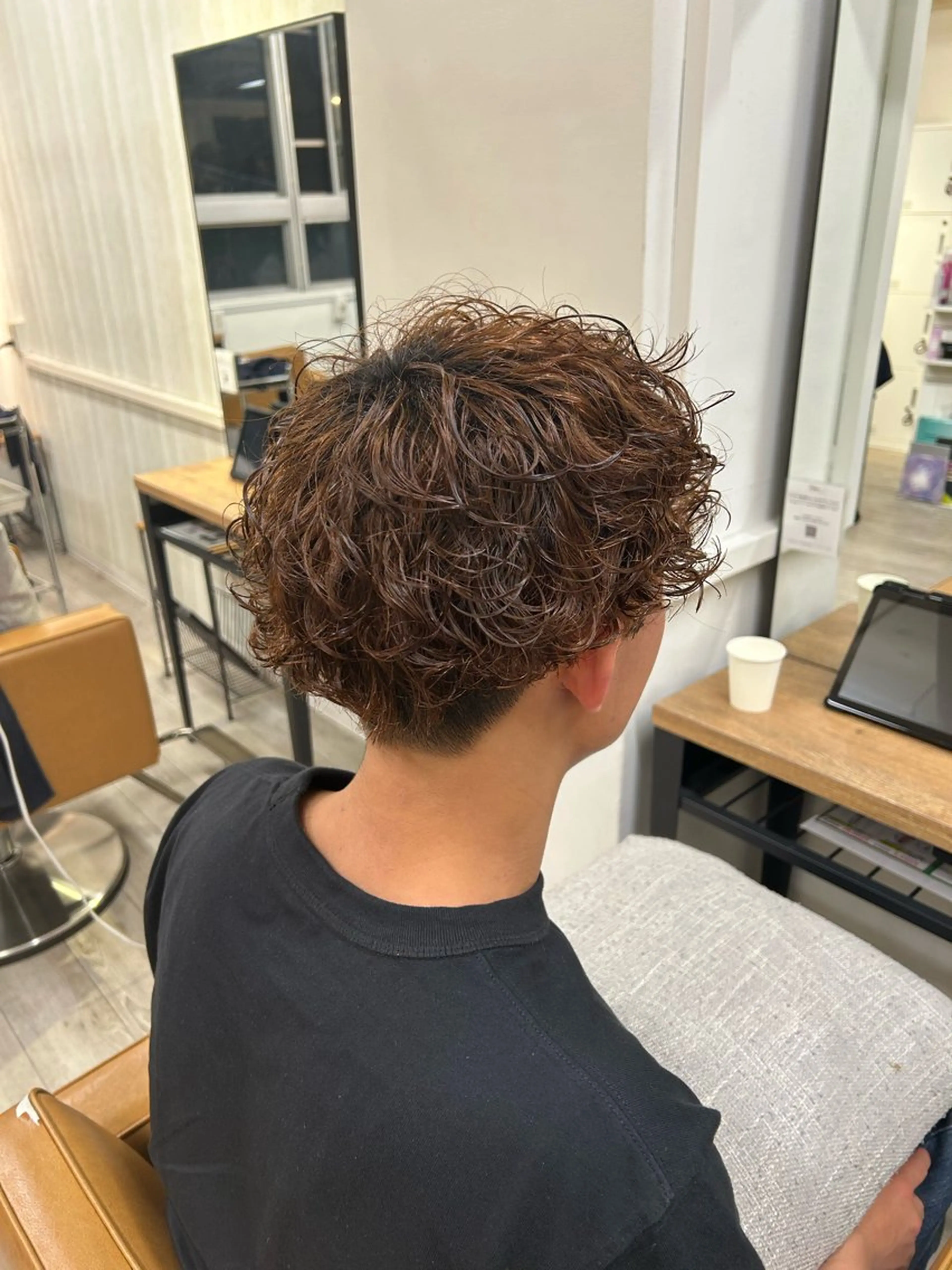 メンズ メンズパーマ プードルパーマ プードルパーマ カット パーマ ⚜️メンズ特化 ひかる⚜️のヘアスタイル