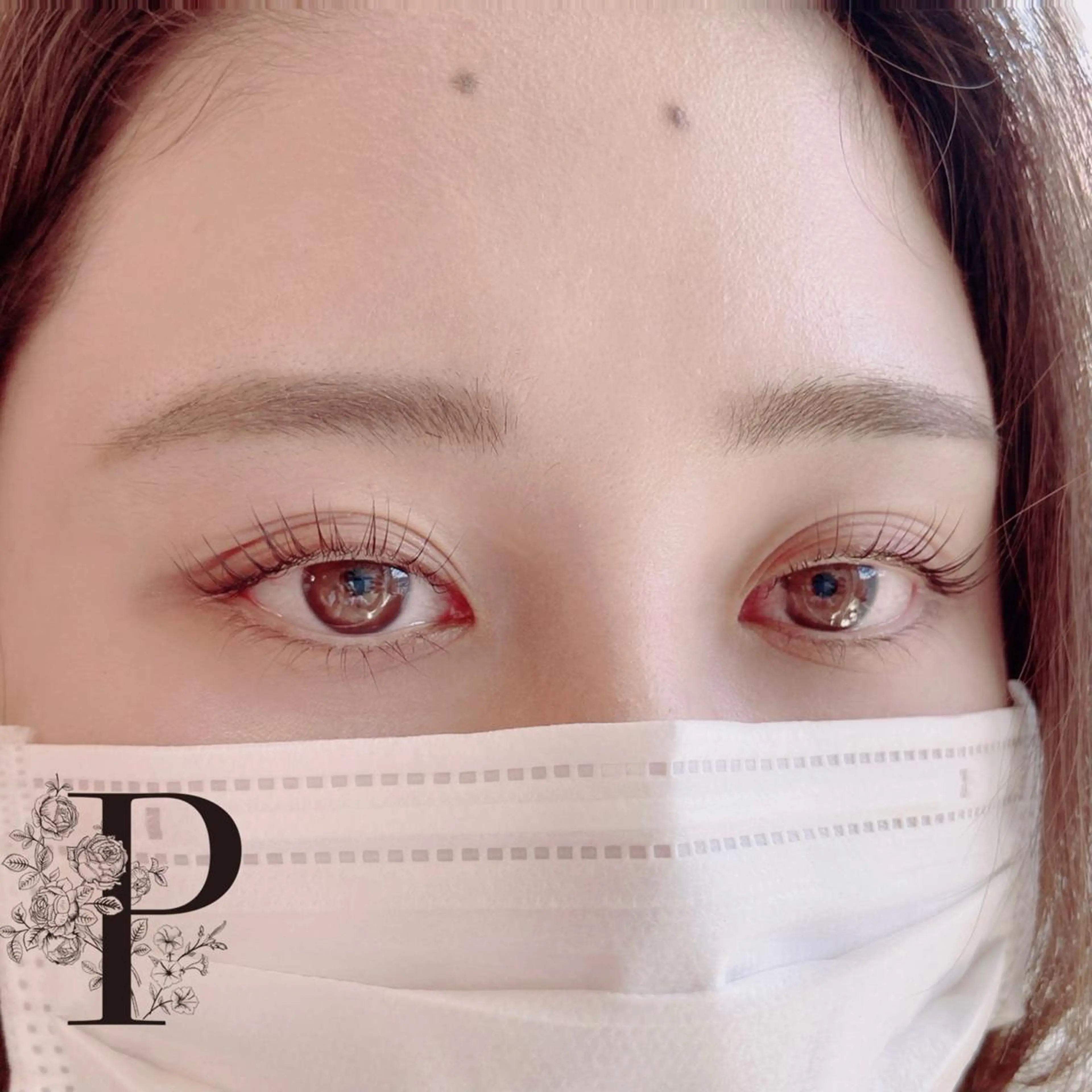 マツエク・マツパ カラーマツエク フラットラッシュ 韓国風マツエク パリジェンヌラッシュリフト まつげパーマ オーダーメイドまつげ ＆まゆげ.RIKAのマツエク・マツパデザイン