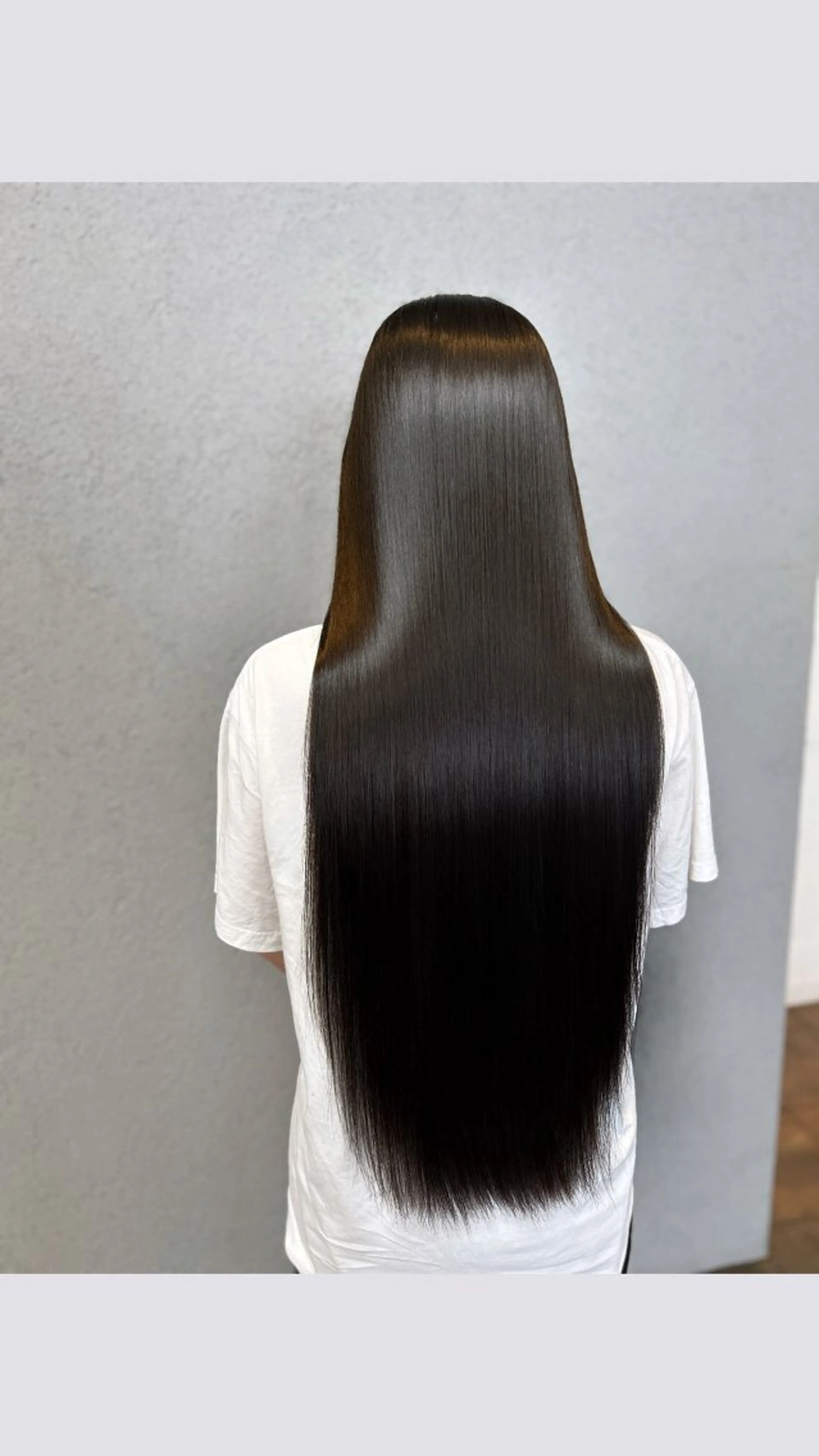 ロング カット 縮毛矯正 AVANCE.西田辺所属・木本晴香/髪質改善 ／新規再来No.1/のヘアスタイル