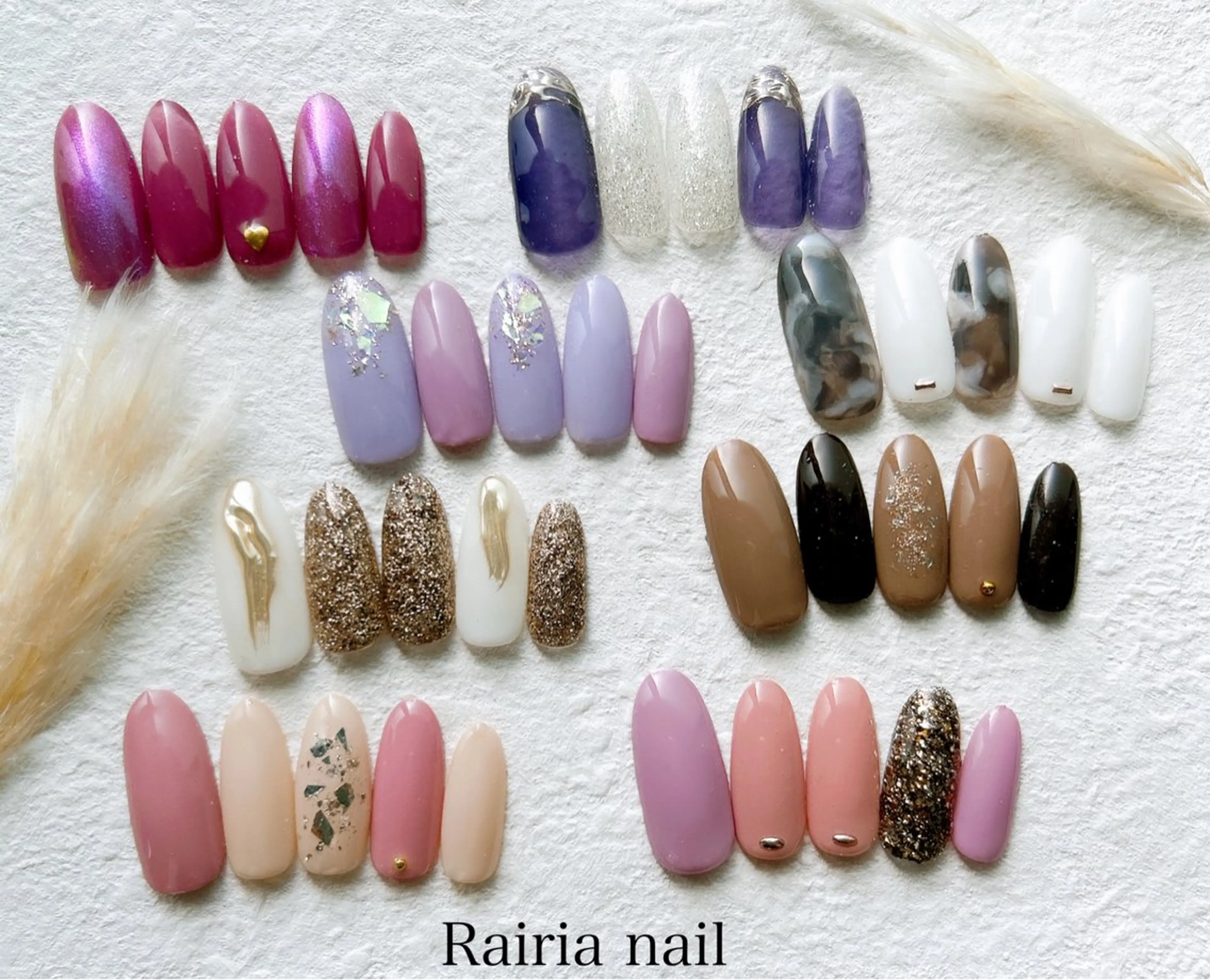 ネイル Rairia nail本八幡店のネイルデザイン