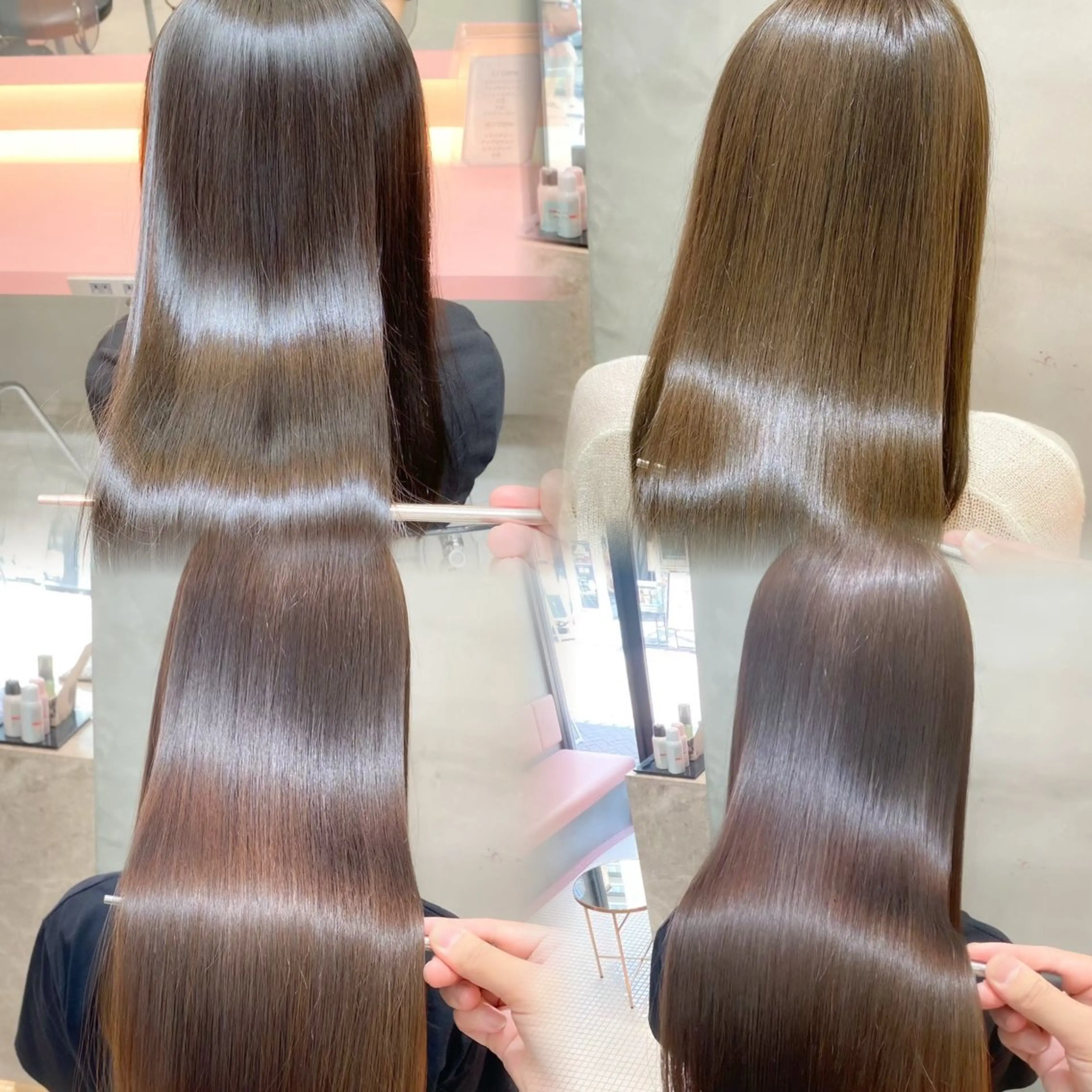 ロング ヘアカラー 縮毛矯正 トリートメント lond rouge所属・🍂透明感カラー 美髪矯正　YUTOのヘアスタイル