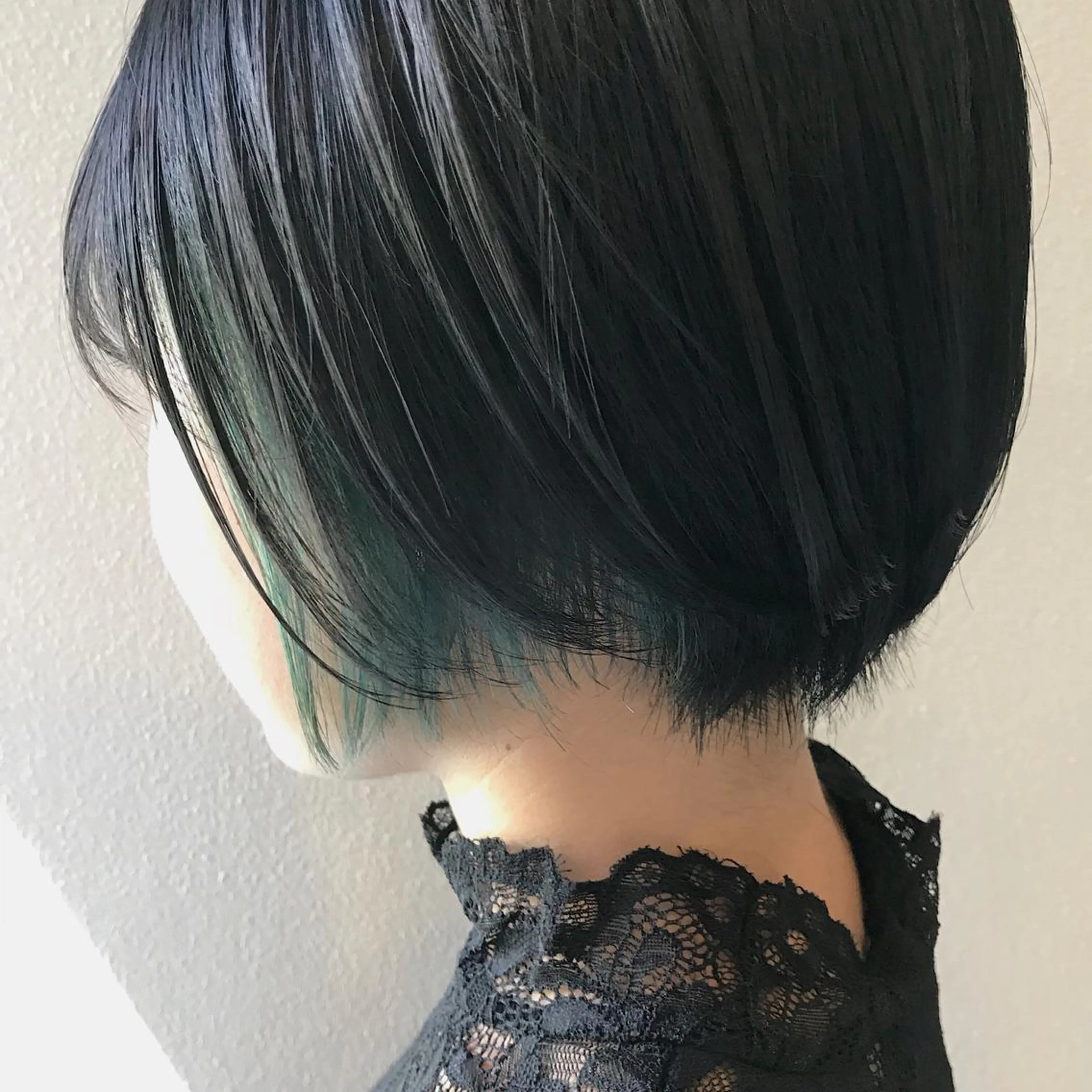 ショート カラー ヘアカラー トリートメント lani 天神大名/ブリーチのヘアスタイル