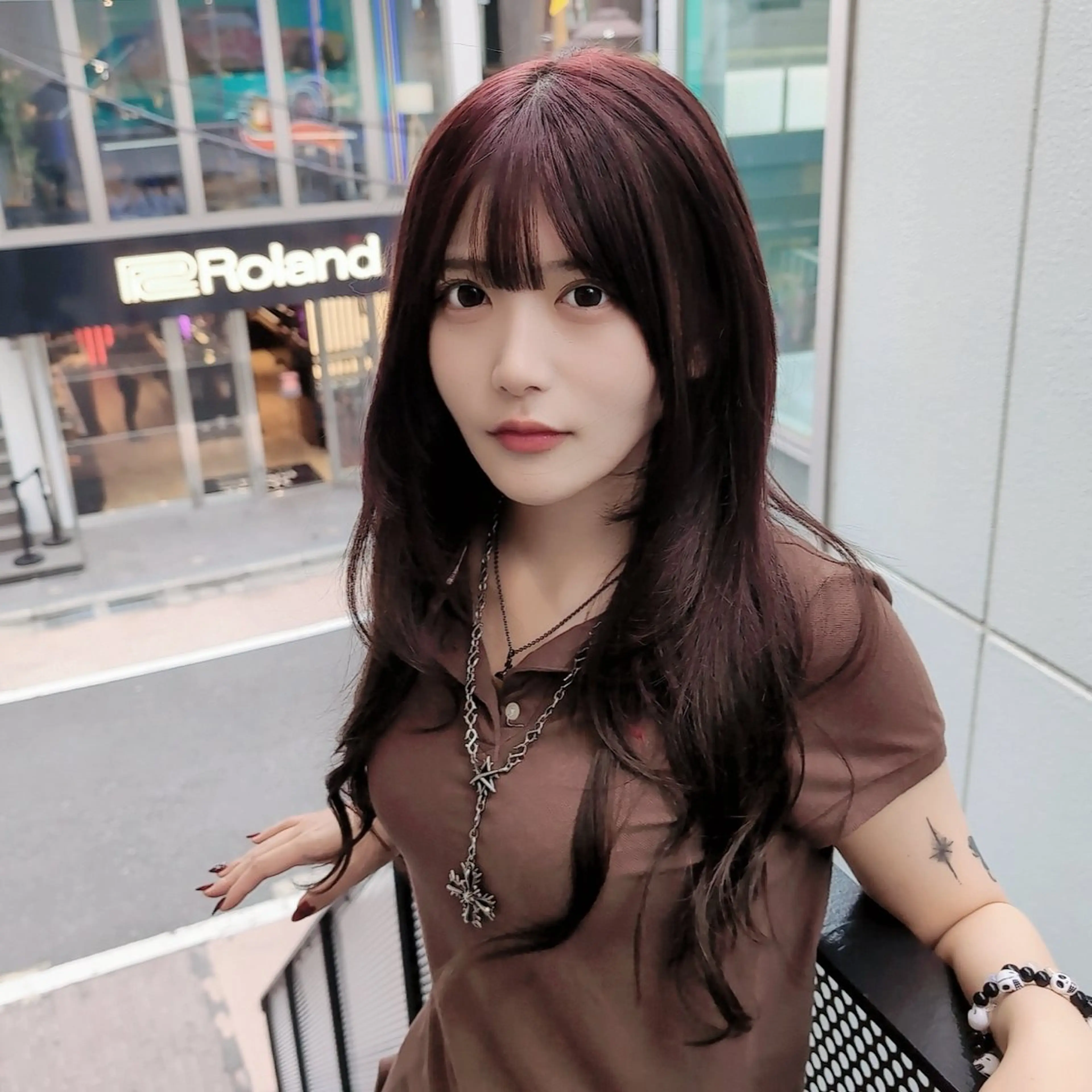 ロング エクステ カット ヘアカラー エクステ ハネエクステ表参道/ 羽エクステSpicaのヘアスタイル