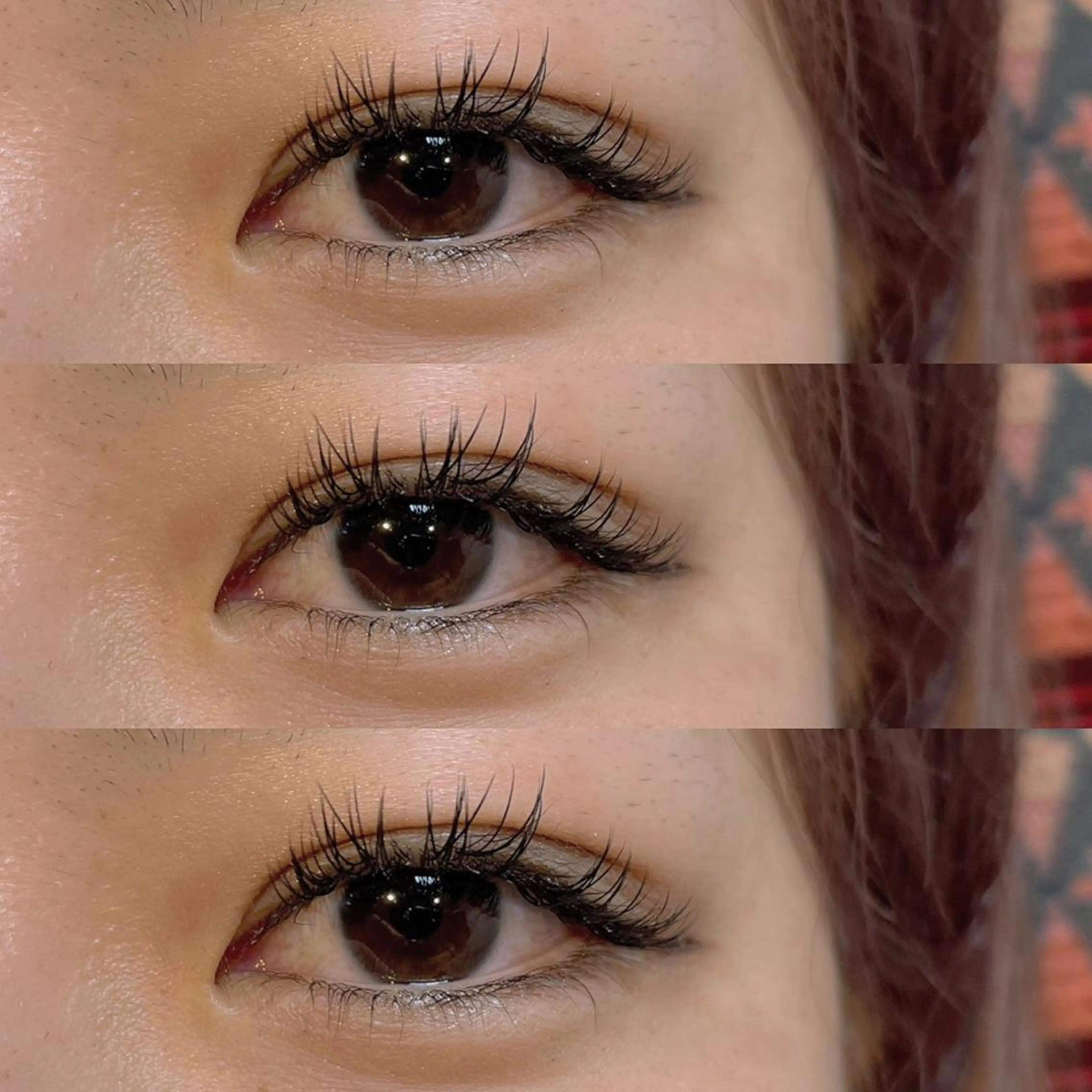 マツエク・マツパ キュート フラットラッシュ マツエク muk.所属・muk.🌙eye .SAAYA🎀のマツエク・マツパデザイン