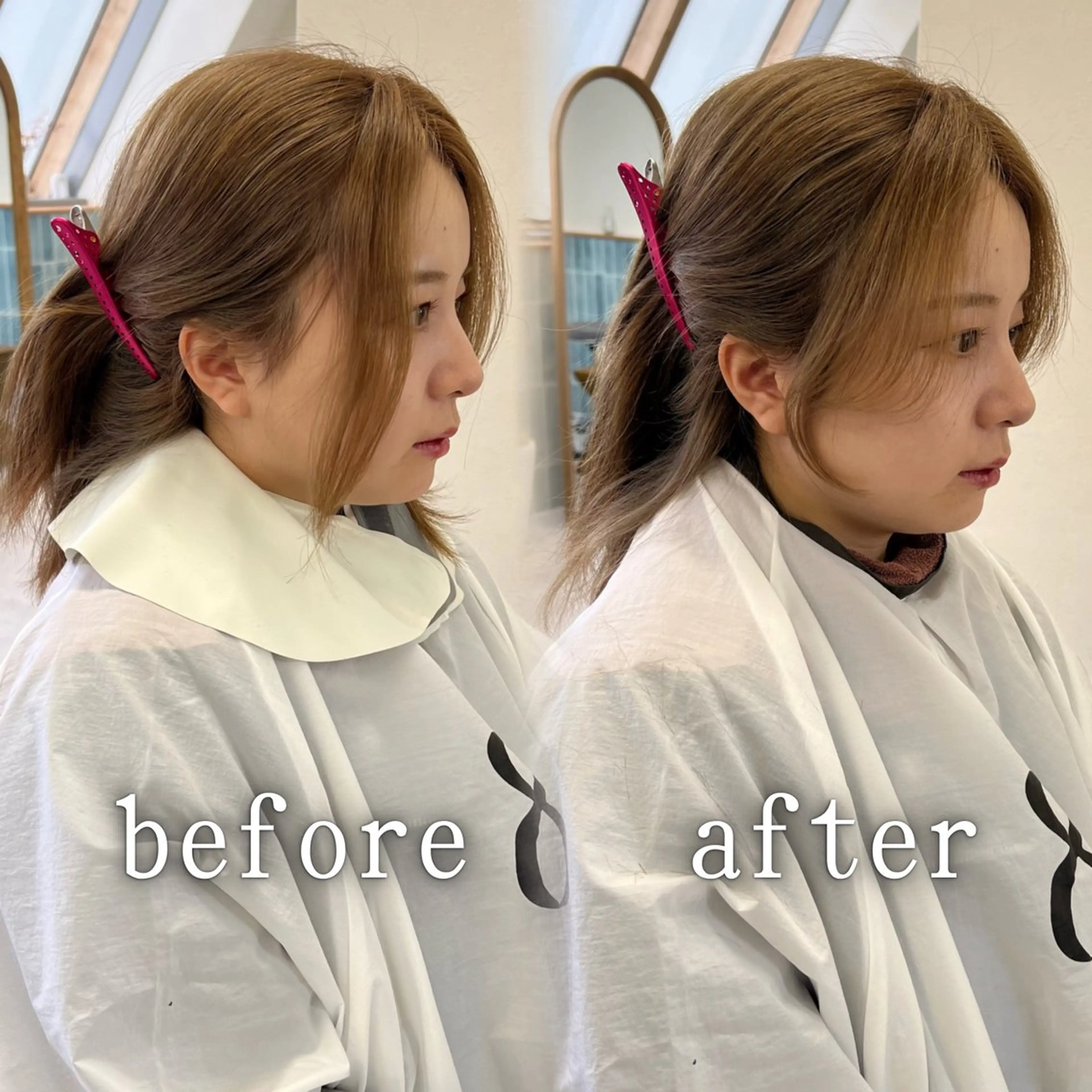 HACHI美容室 韓国ヘア　AKARIのヘアスタイル