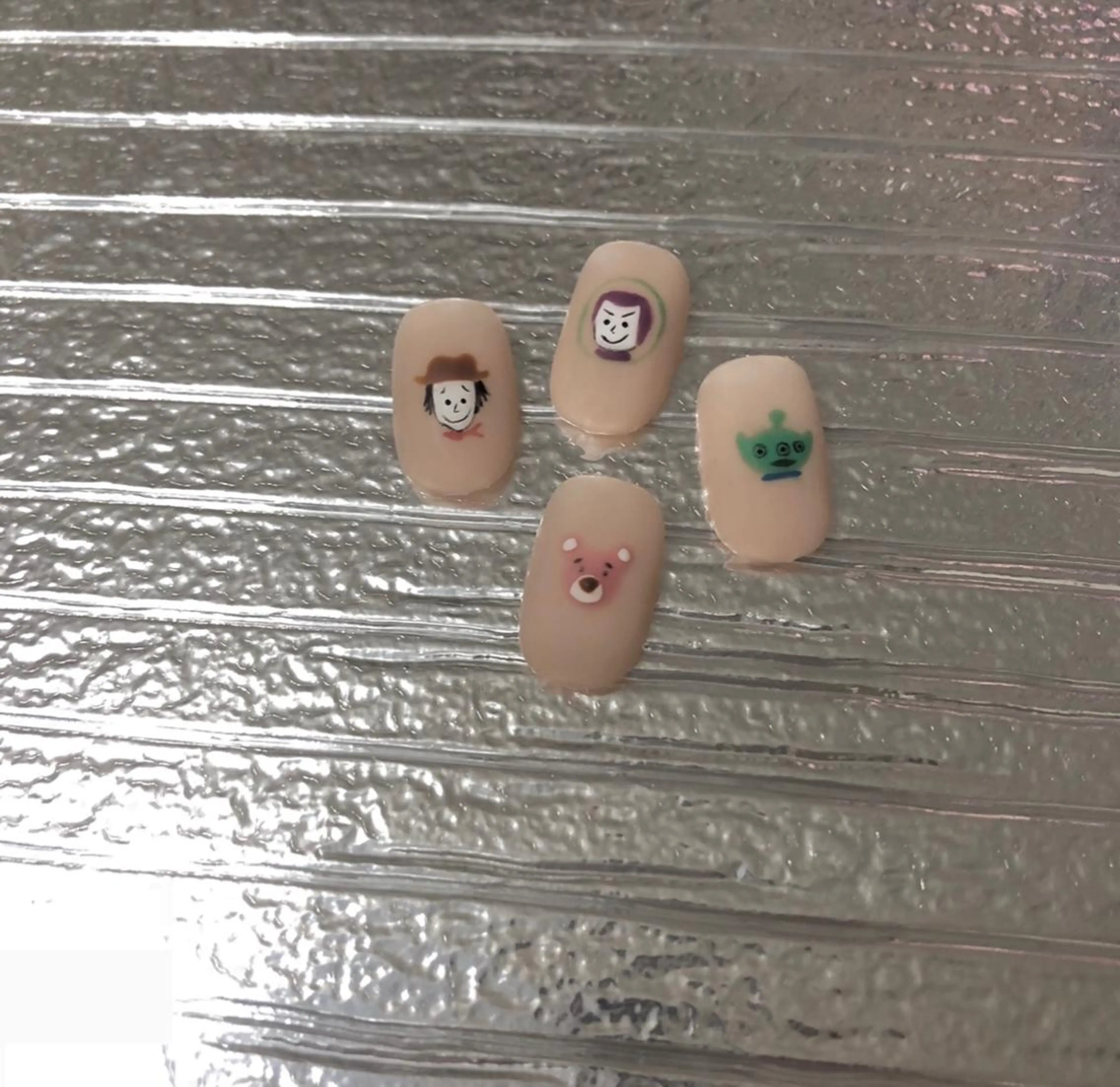 ネイル ワンカラーネイル シンプルネイル ハンドネイル ☽ ☾のネイルデザイン