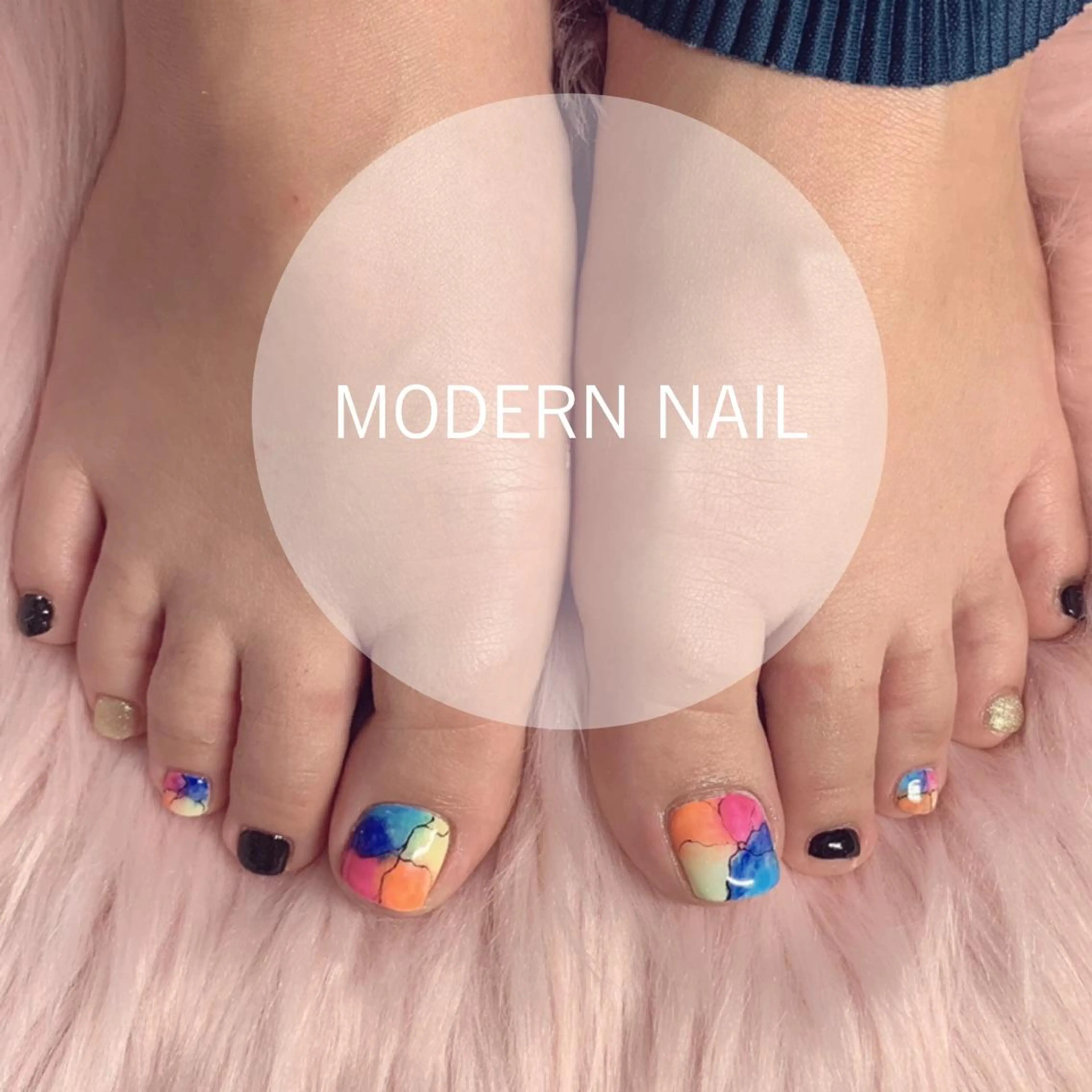 ネイル 持ち込み 小川 玲奈のネイルデザイン