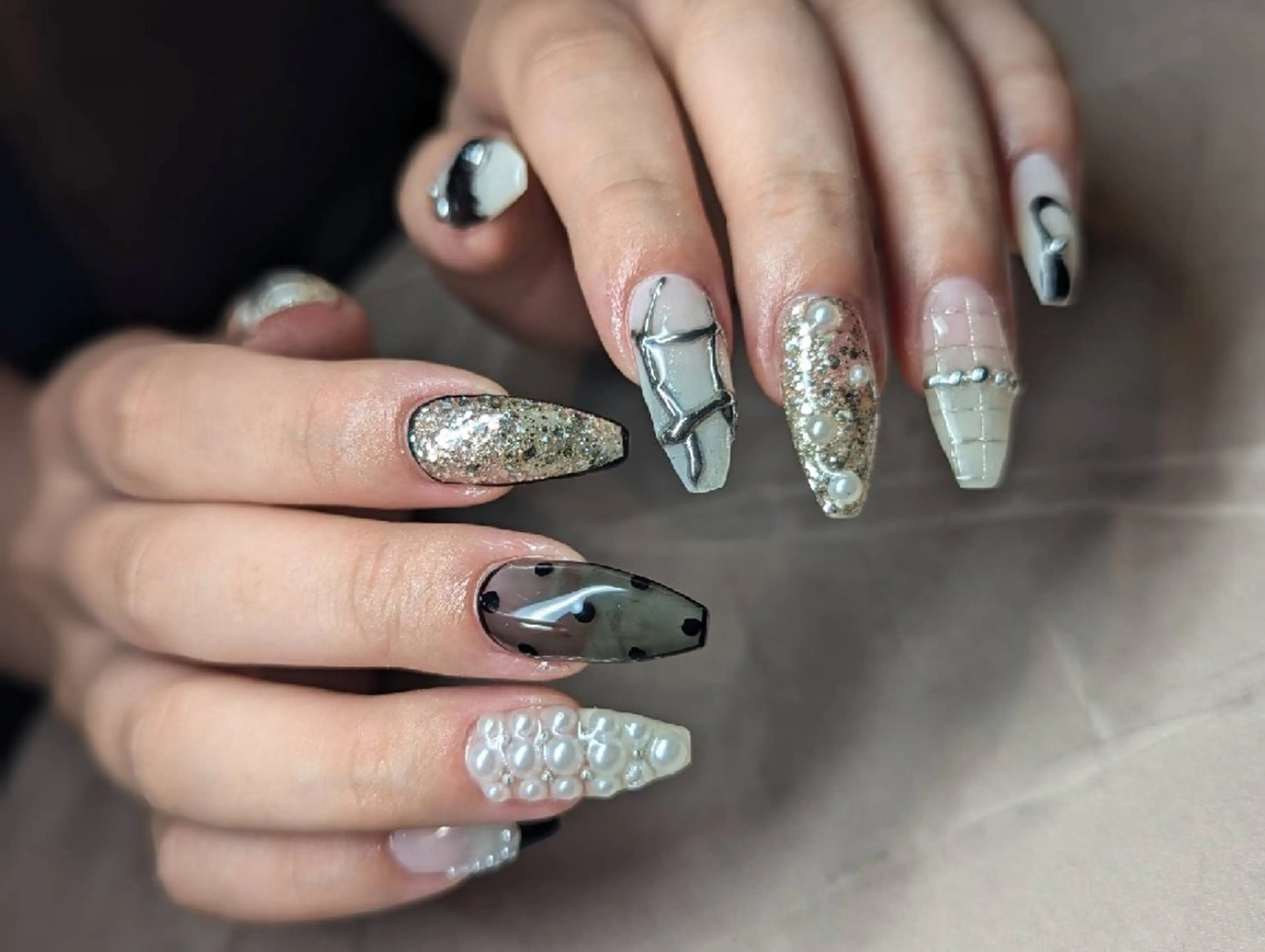 ネイル ハンドネイル Nailsalon BEeR。のネイルデザイン