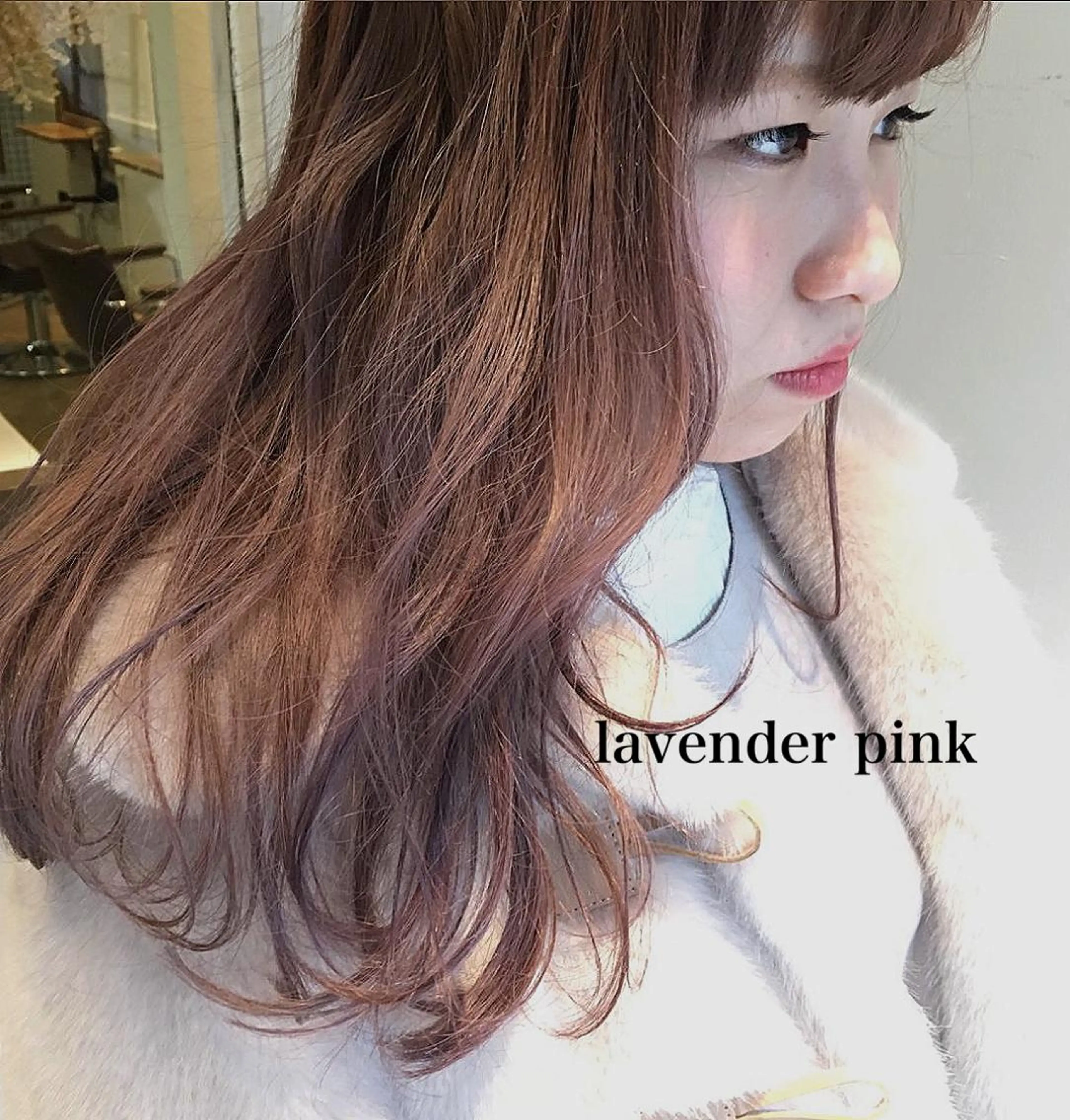 ロング カラー ヘアカラー Zina 藤崎店所属・zina藤崎📛 井上美乃里のヘアスタイル