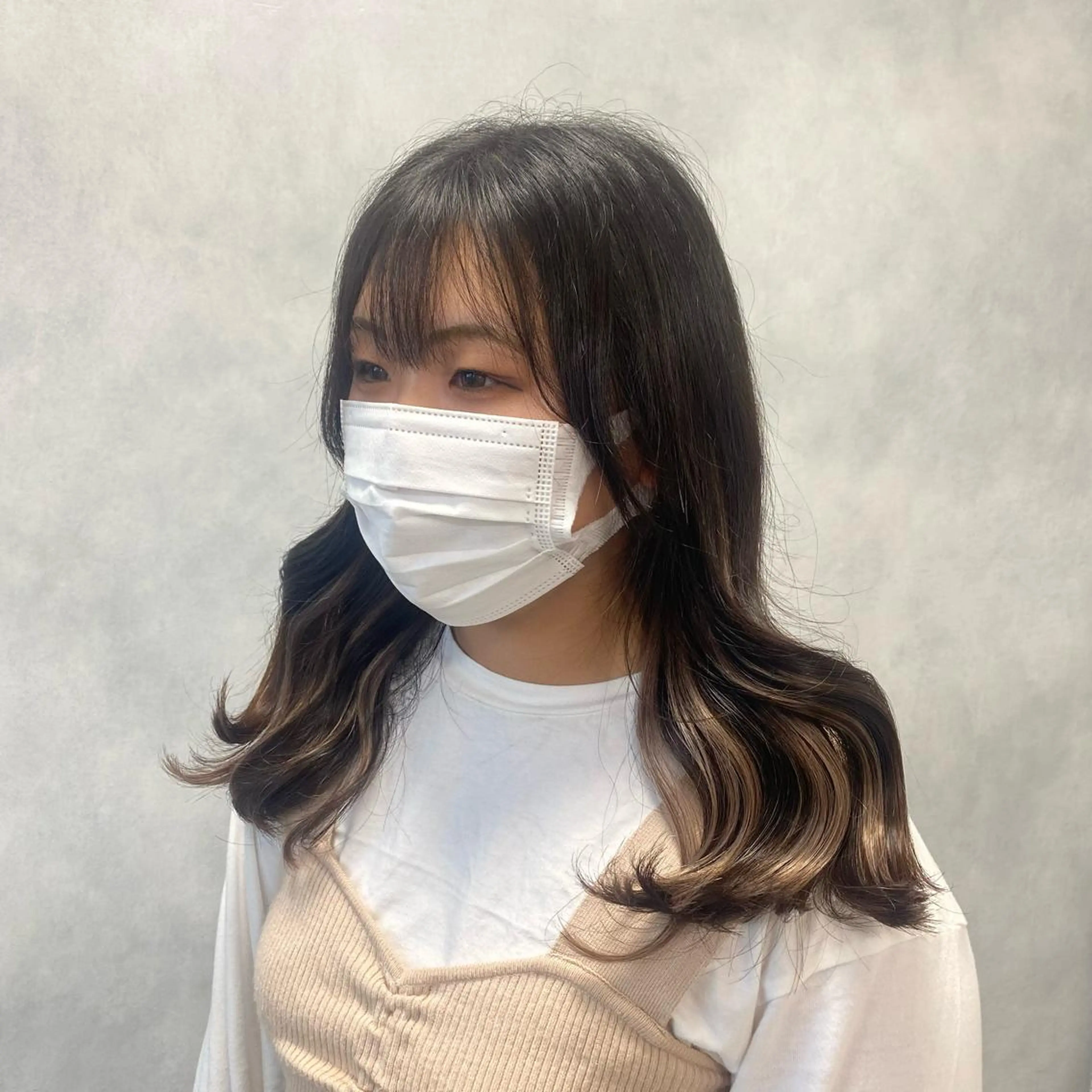 カラー 韓国・網紅 🦋HONOKA🦋のヘアスタイル