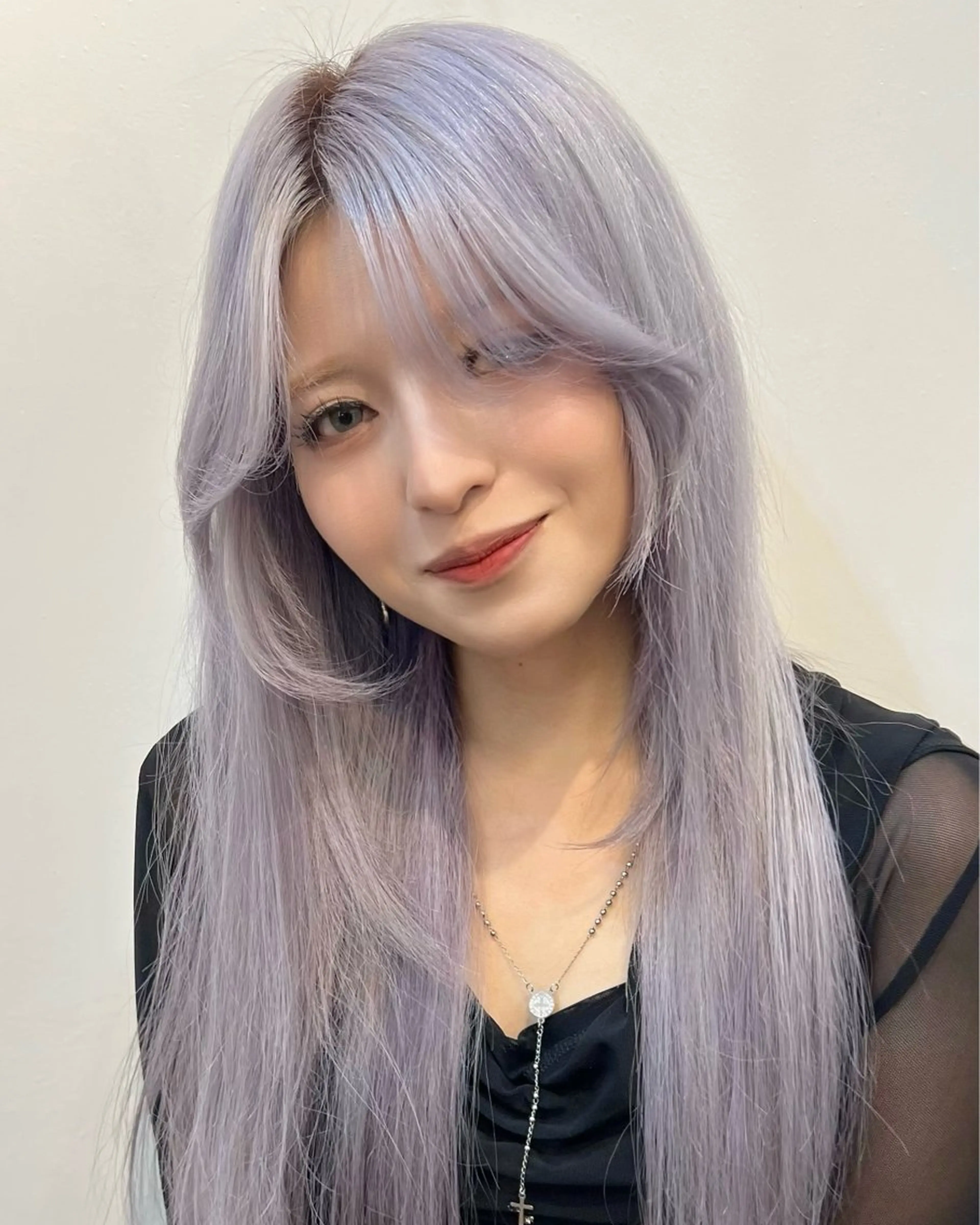 ロング カラー カット ヘアカラー トリートメント belle   表参道　terrace所属・抜きっぱなしブロンド /ハイトーン/カナタのヘアスタイル