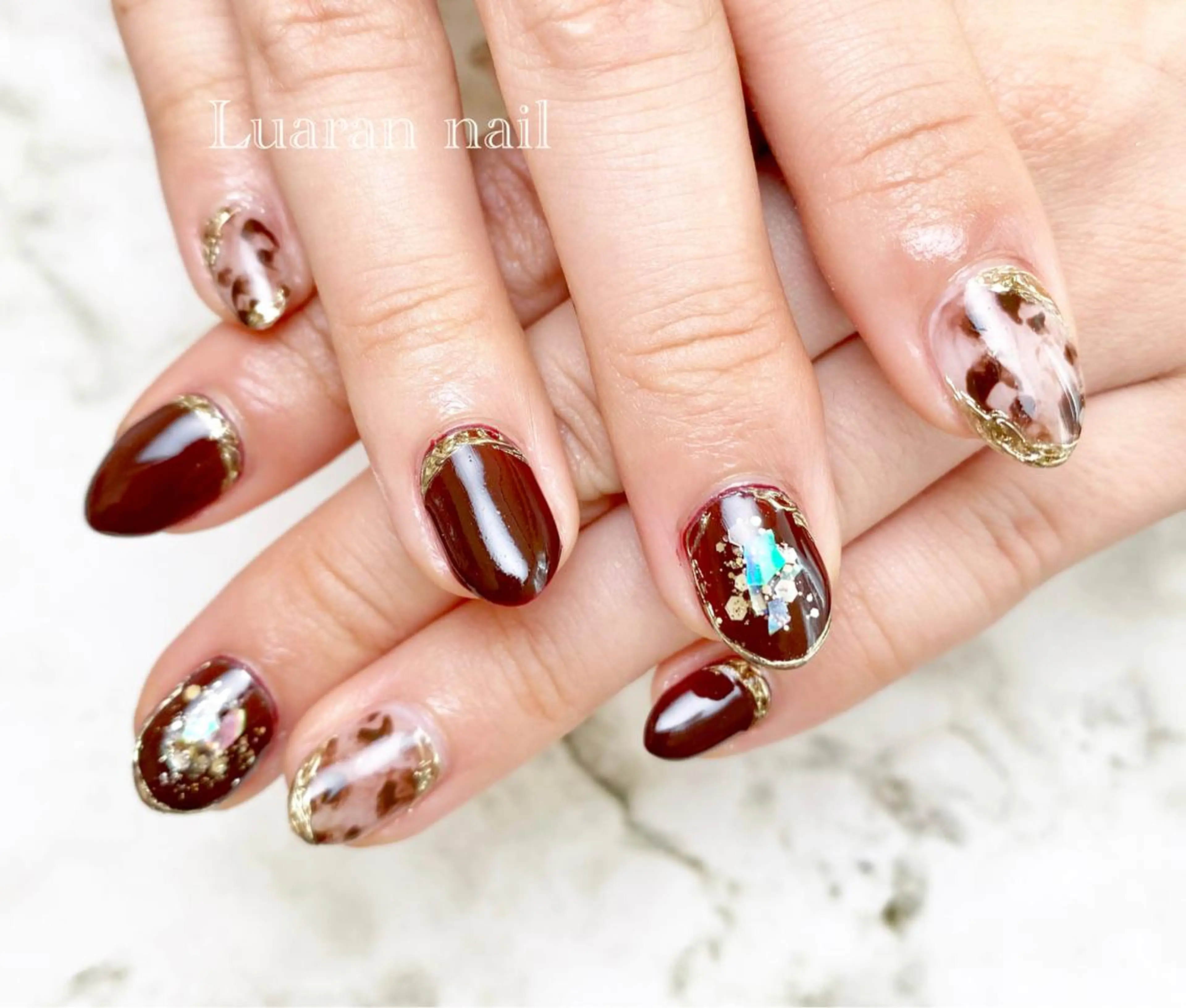 ネイル Luaran nailのネイルデザイン