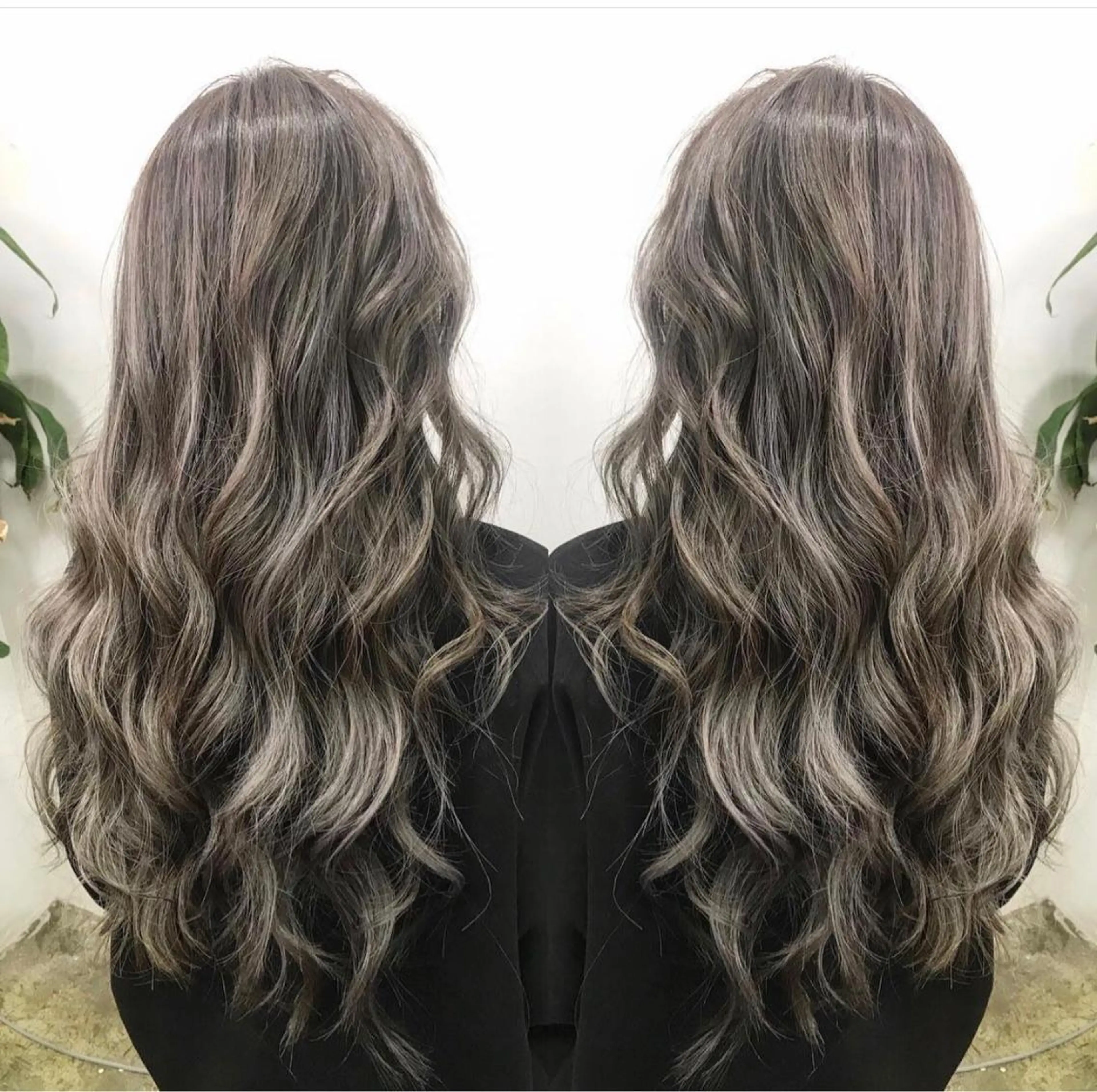 ロング カット エクステ rollen所属・美魔女 美容師NAOのヘアスタイル