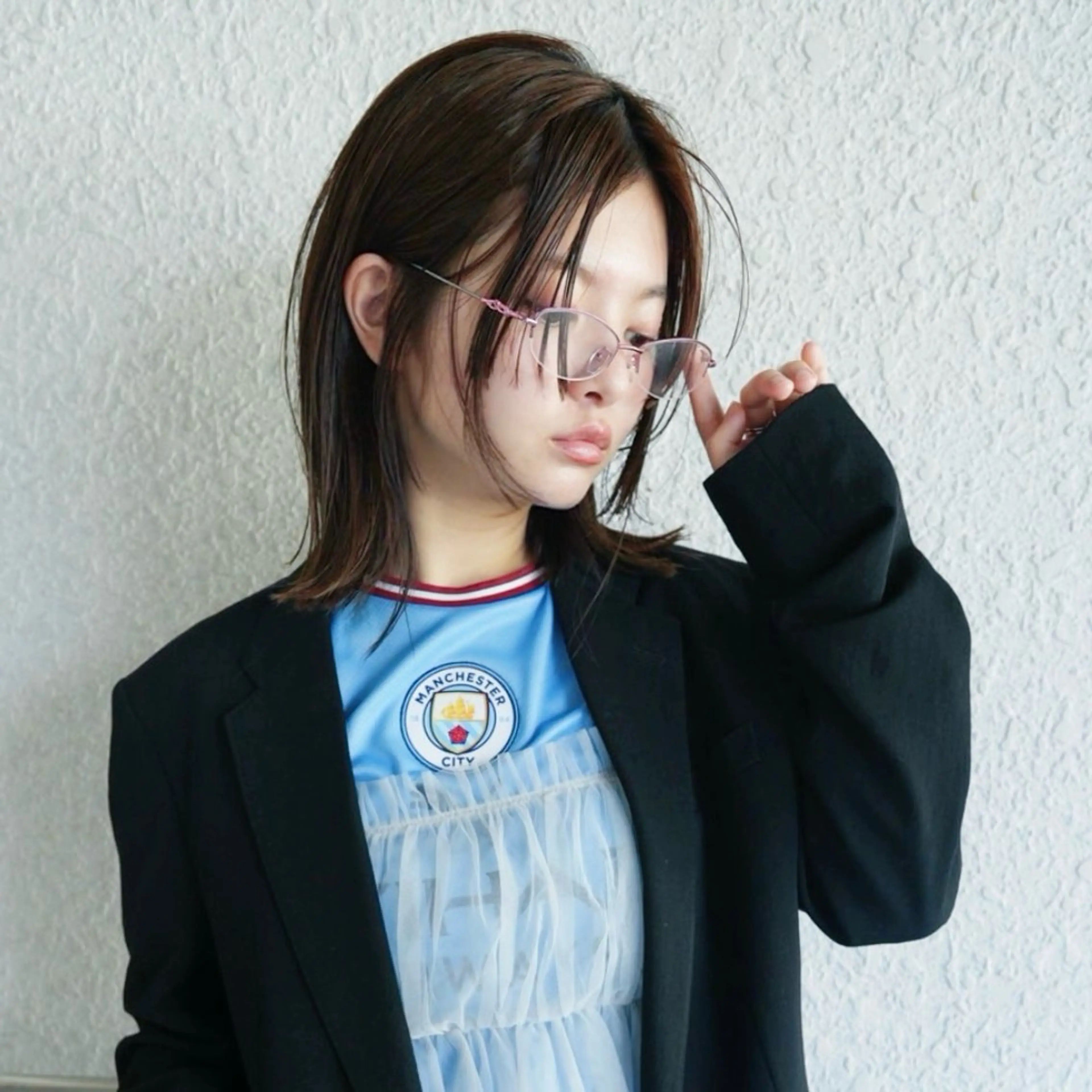 ミディアム TRICCA 銀座所属・奏羽　"メンズ ・パーマ・ショート"のヘアスタイル