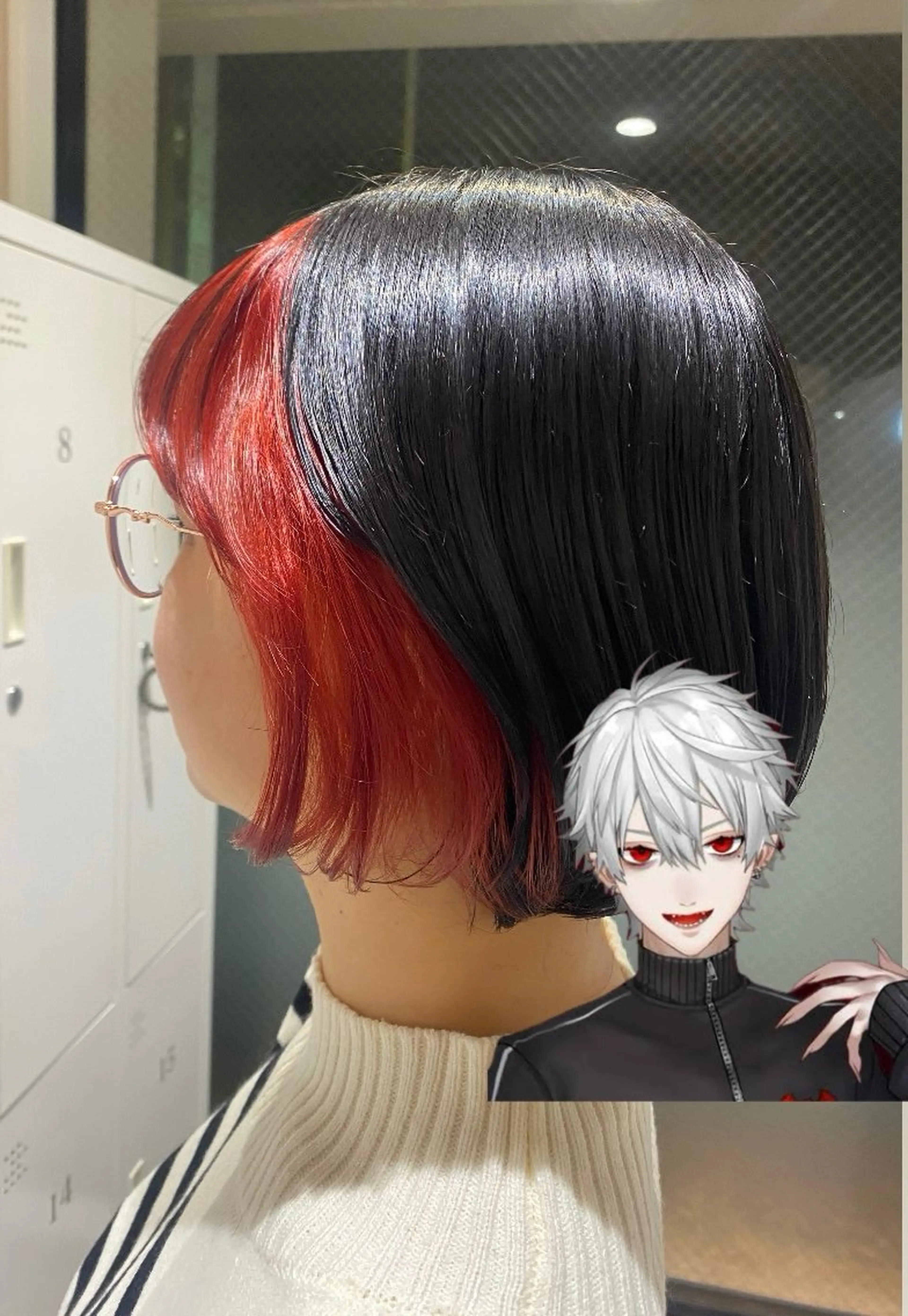 ショート カラー ヘアカラー ハイトーン/推しカラ ー⛓💜ゆららのヘアスタイル