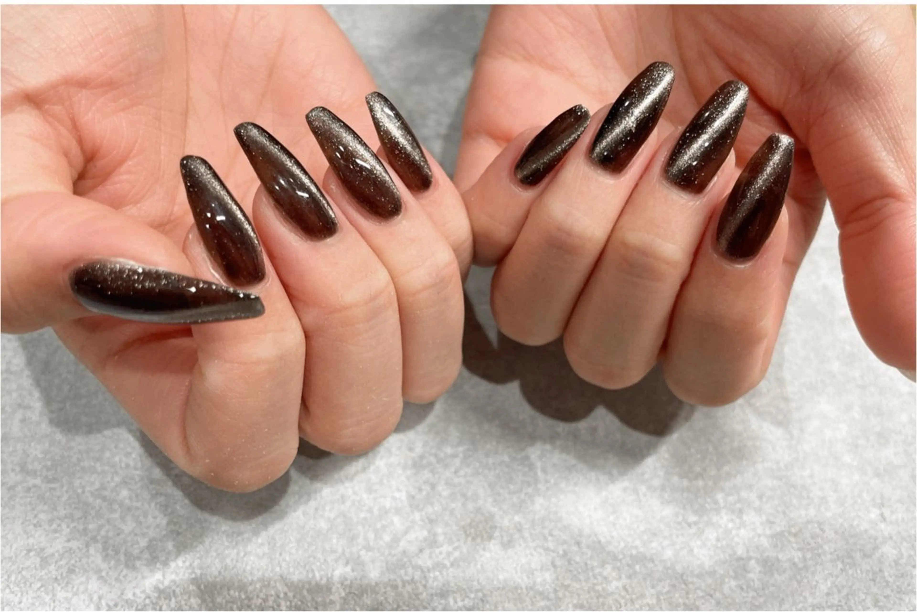 ネイル マグネットネイル ハンドネイル NAIL Salon IP所属・長谷川 奈緒美のネイルデザイン