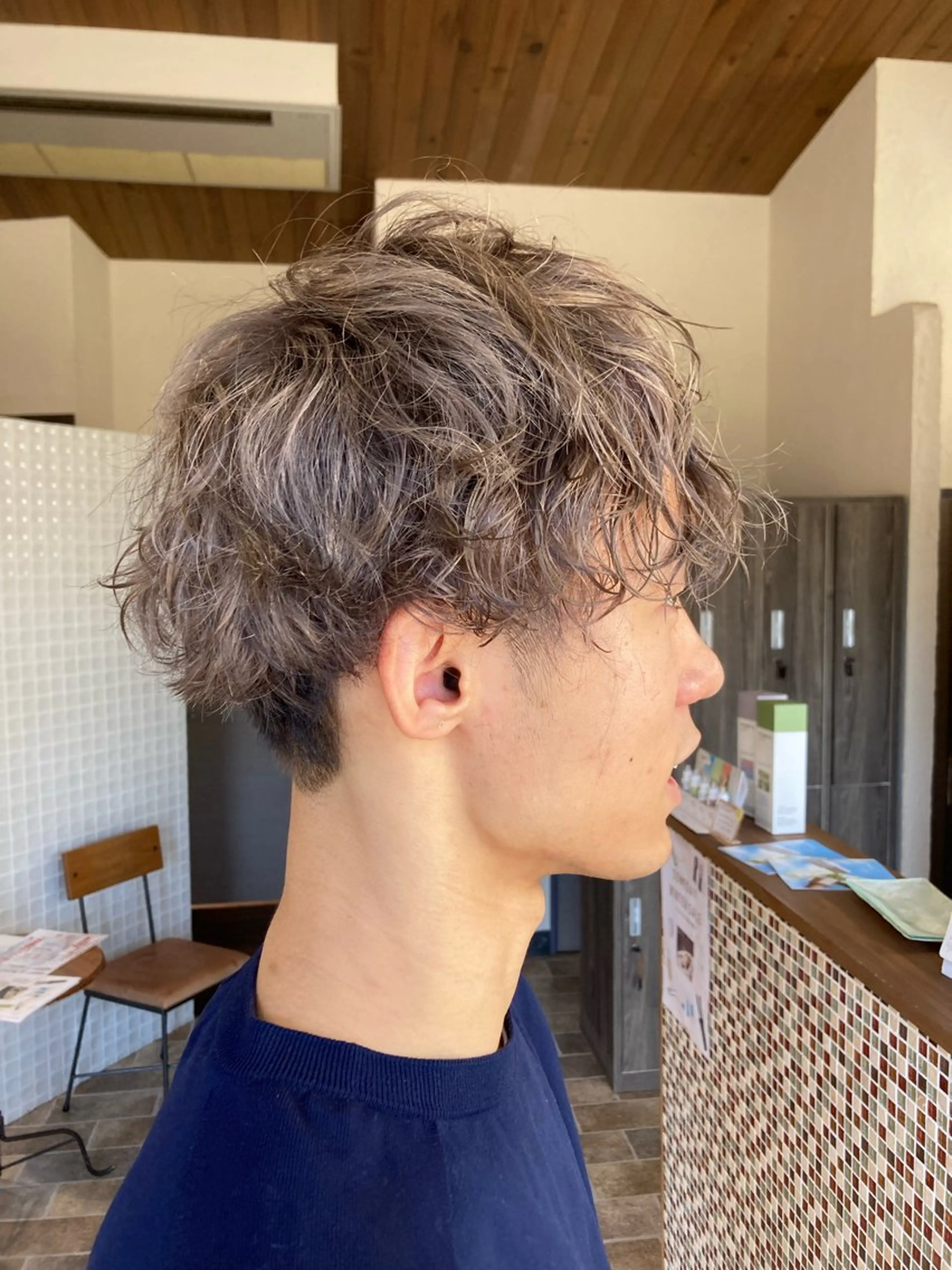 パーマ 加藤 泰地のヘアスタイル