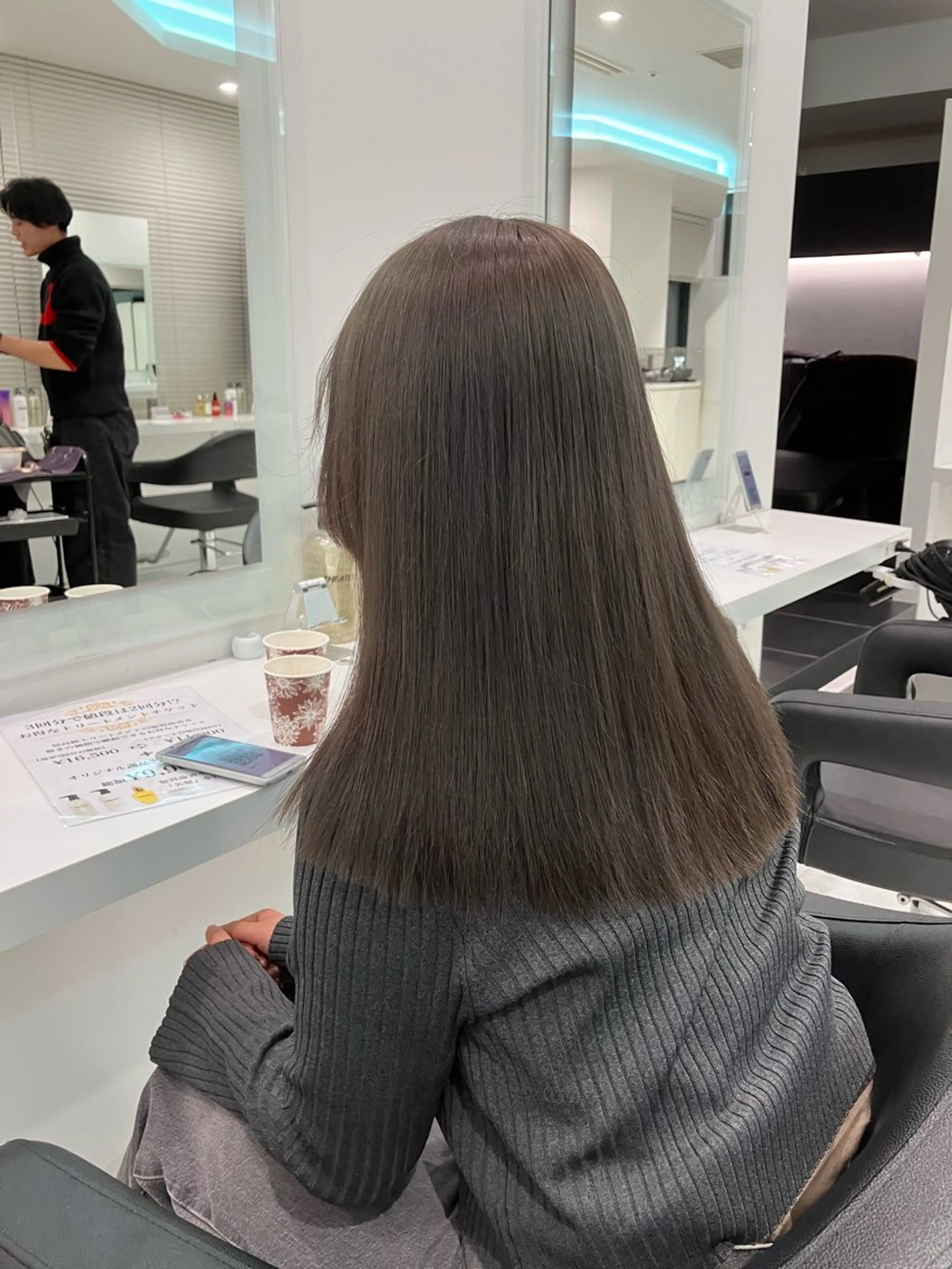 ロング カラー ヘアアレンジ 💓ブリーチ特化 透明感💓あい💓のヘアスタイル