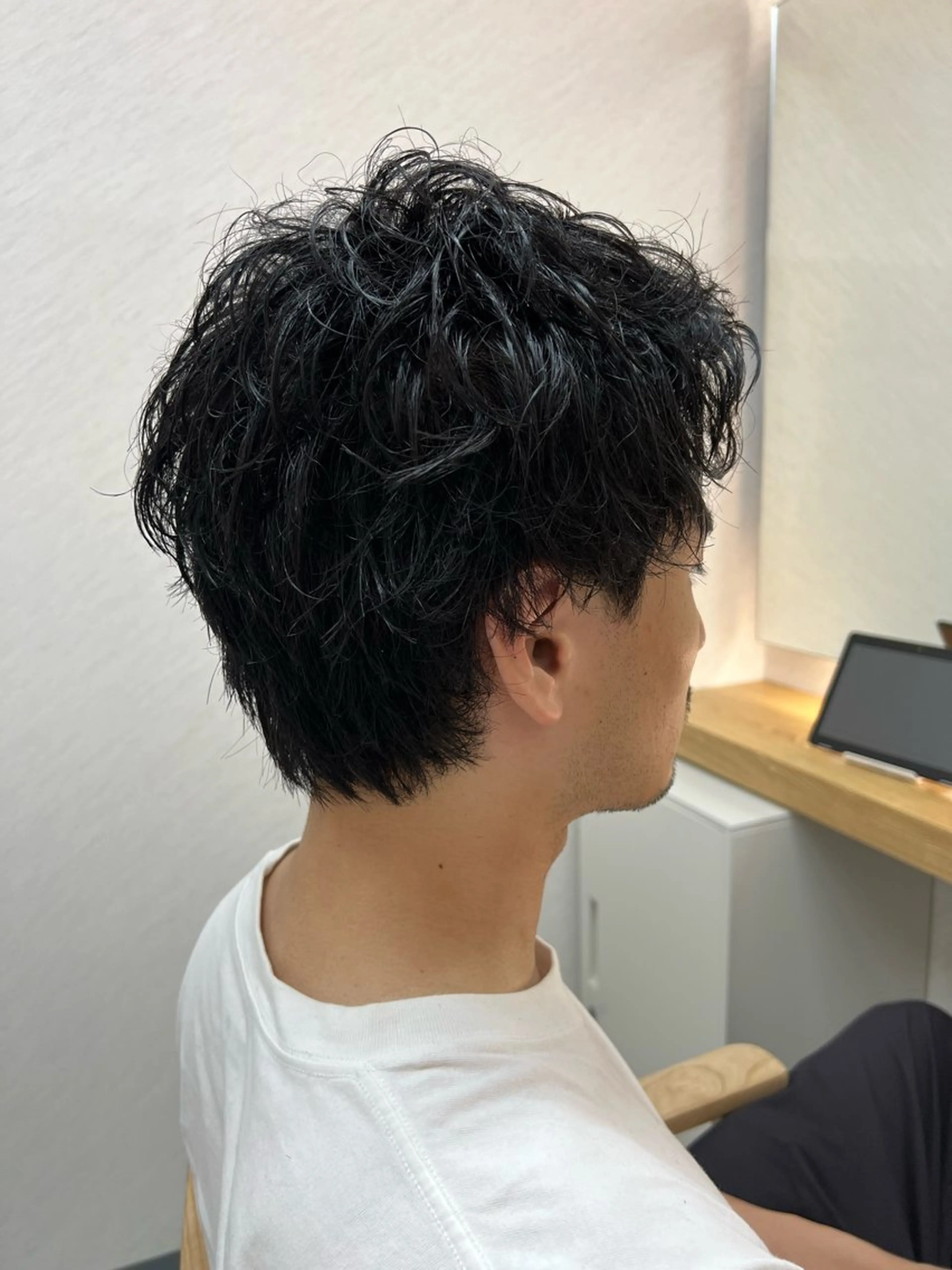 ショート カット パーマ トリートメント ECLART 町田　井口聖也のヘアスタイル