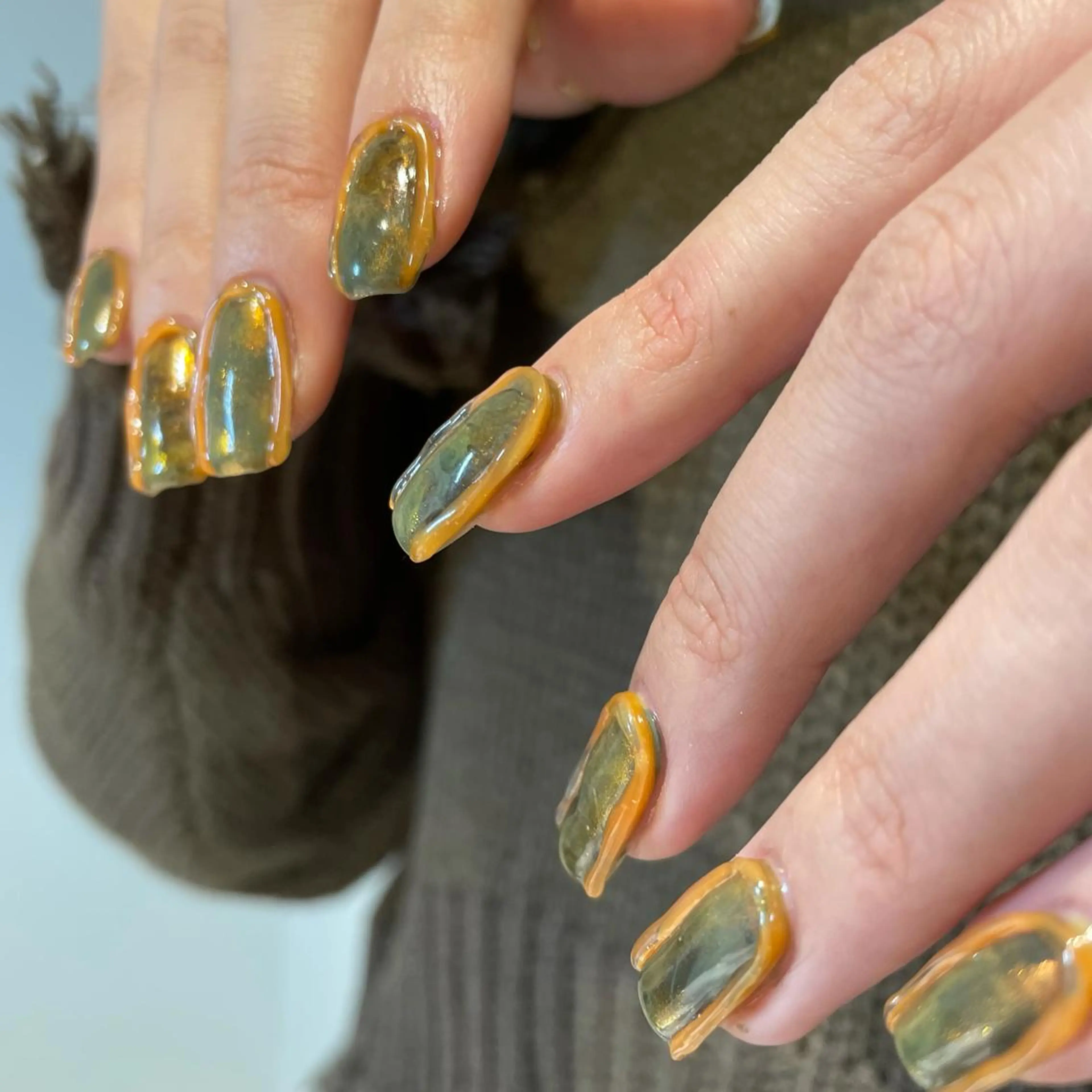 ネイル AOI✩⡱ y2kネイルのネイルデザイン