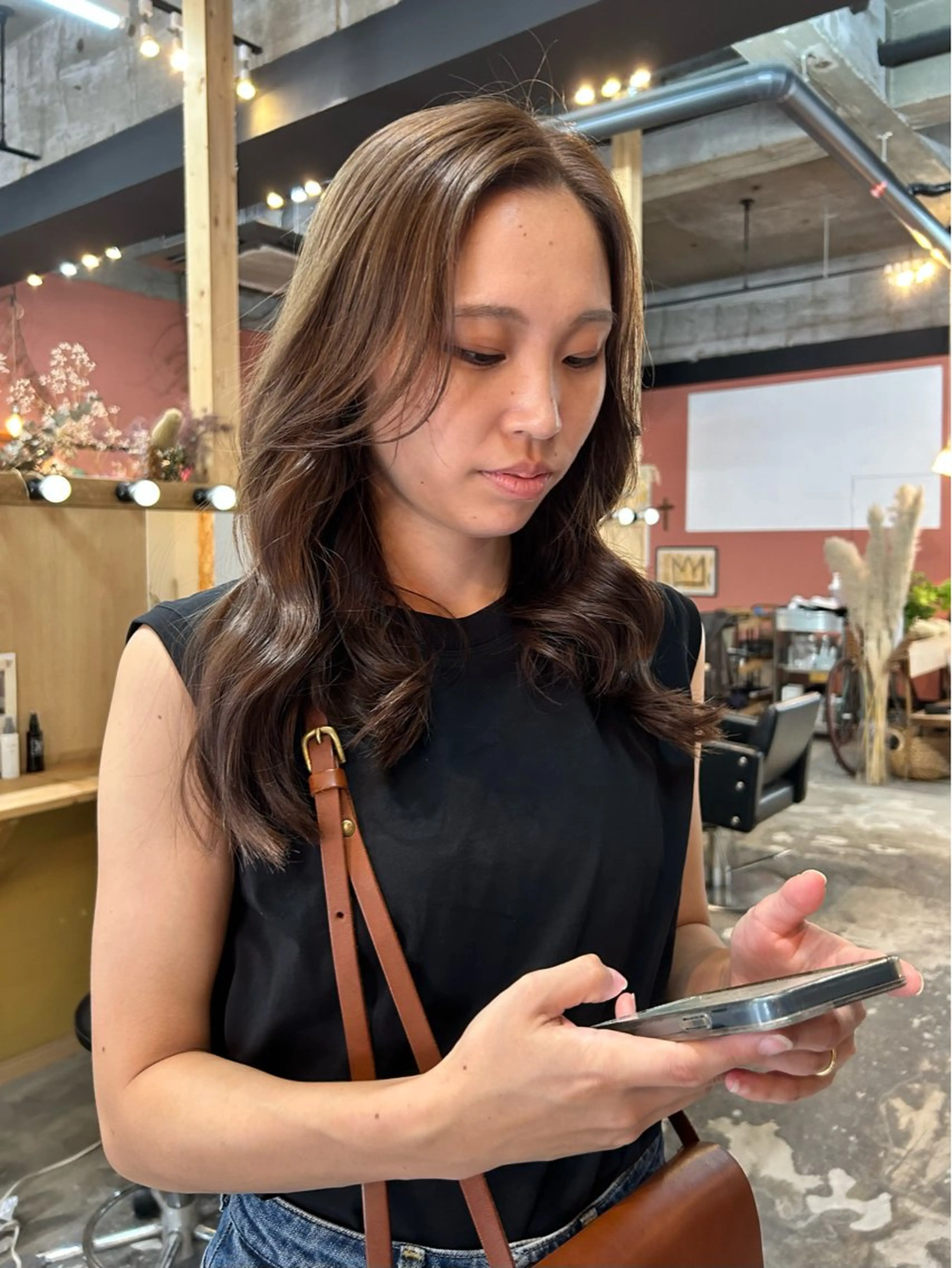 セミロング カラー chapter 問屋町 【チャプター】所属・chapter/ natsumiのヘアスタイル