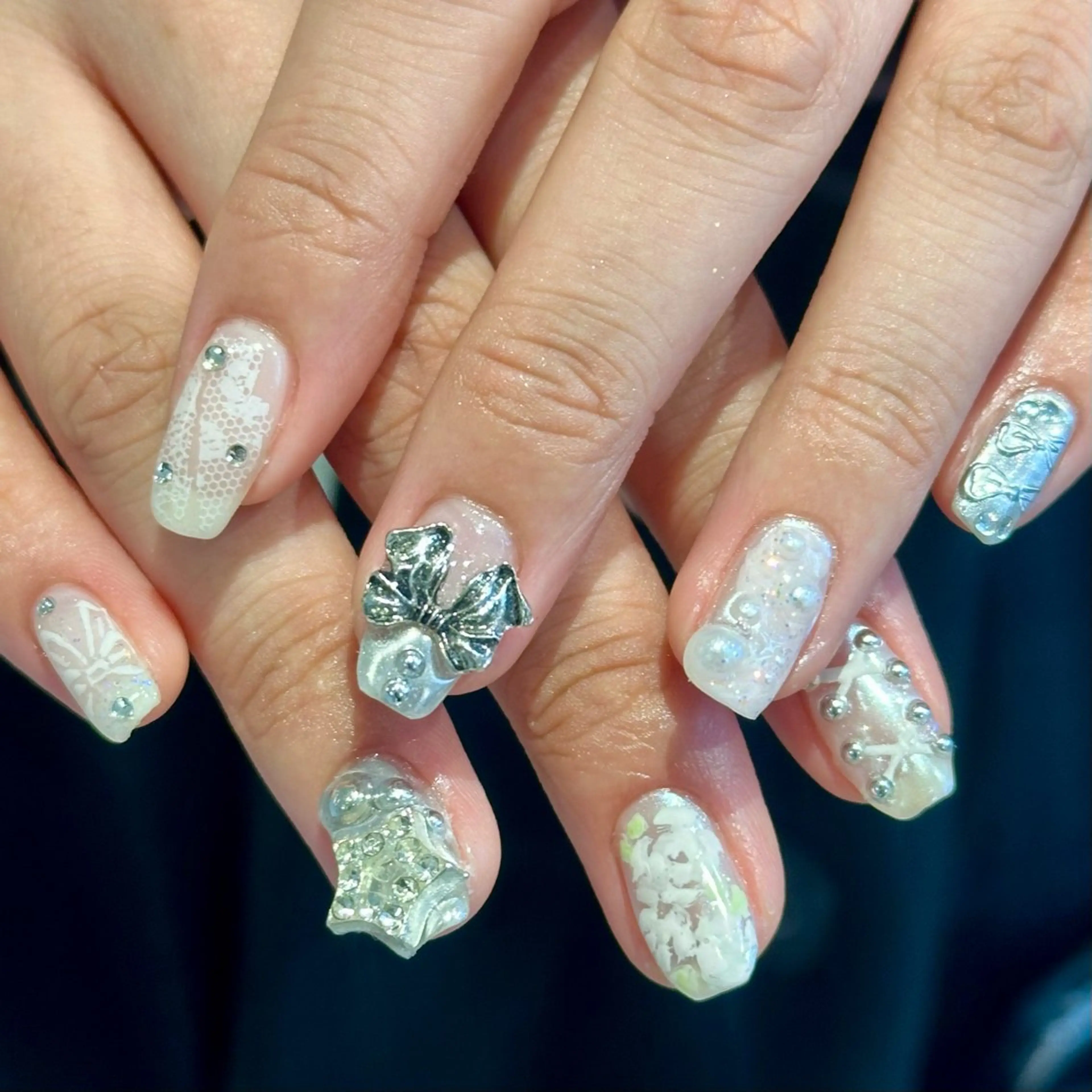 ネイル ハイトーン特化 pepe🎀のヘアスタイル