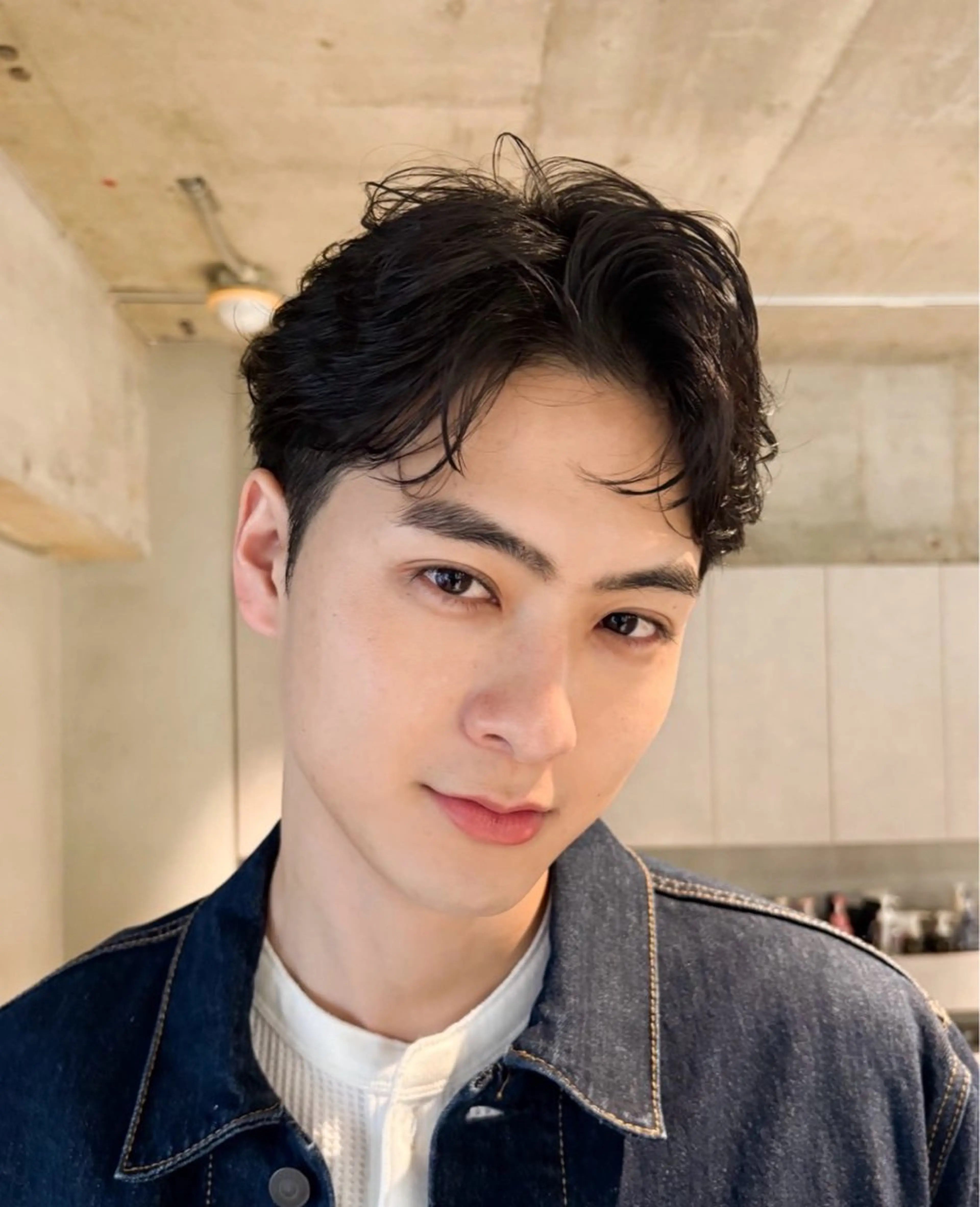 メンズ カット パーマ 新宿メンズ/パーマ /縮毛矯正/佐竹汰月のヘアスタイル