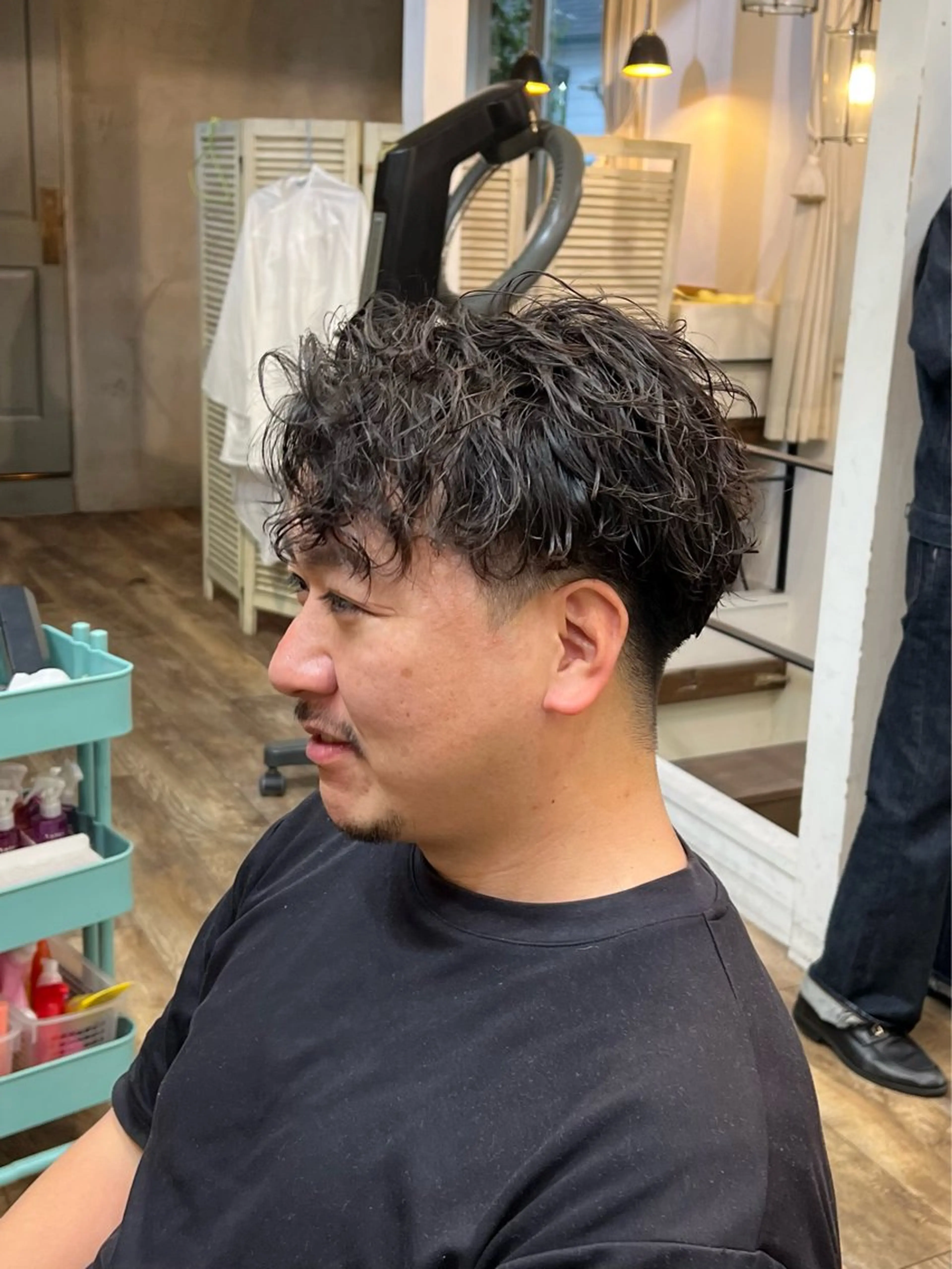 パーマ メンズ メンズパーマ スパイラルパーマ カット パーマ at’LAV by Belle所属・【Belle】 MIYUKO🤎のヘアスタイル