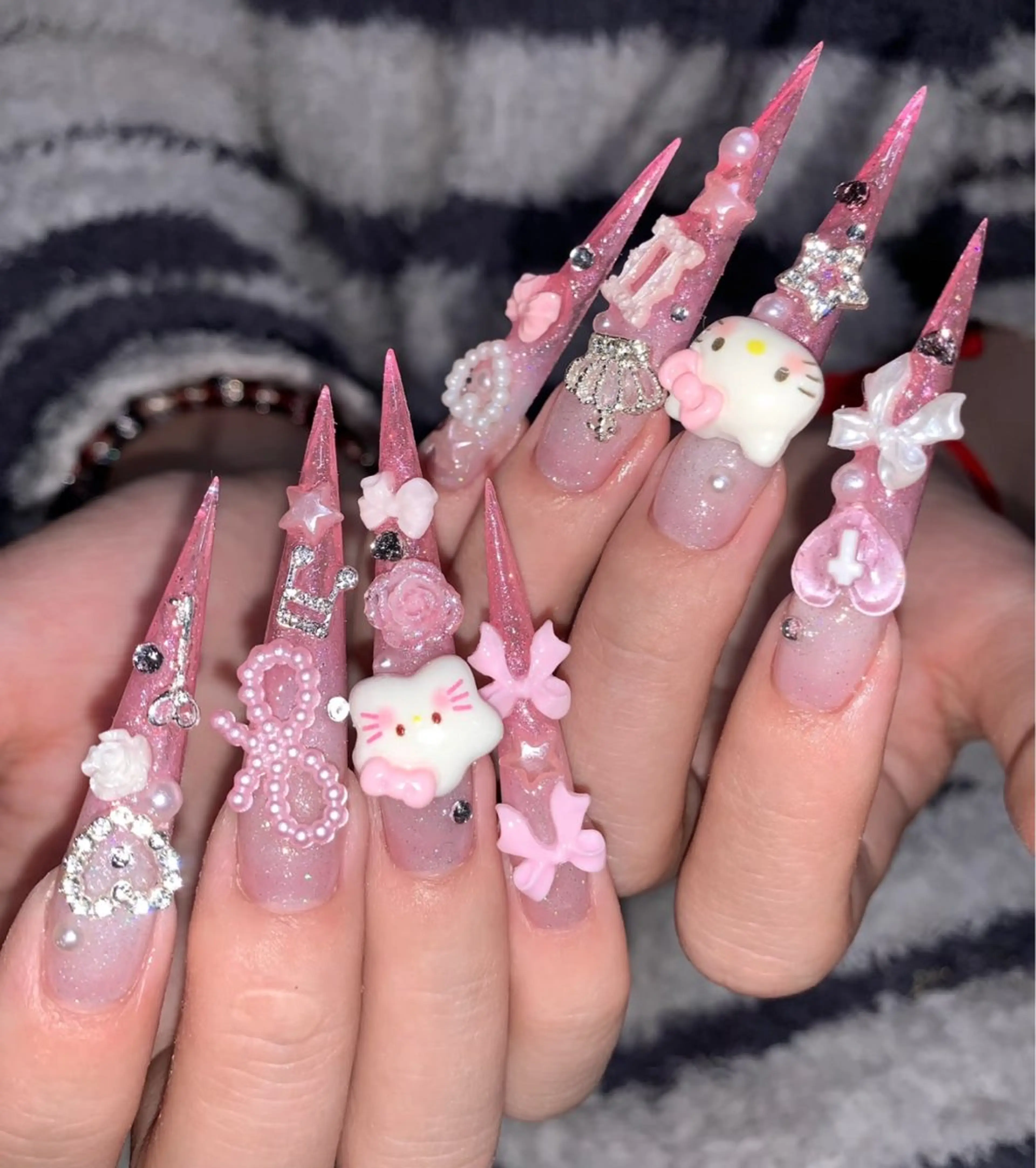 ネイル ハンドネイル ハンドケア mionail 難波店のネイルデザイン