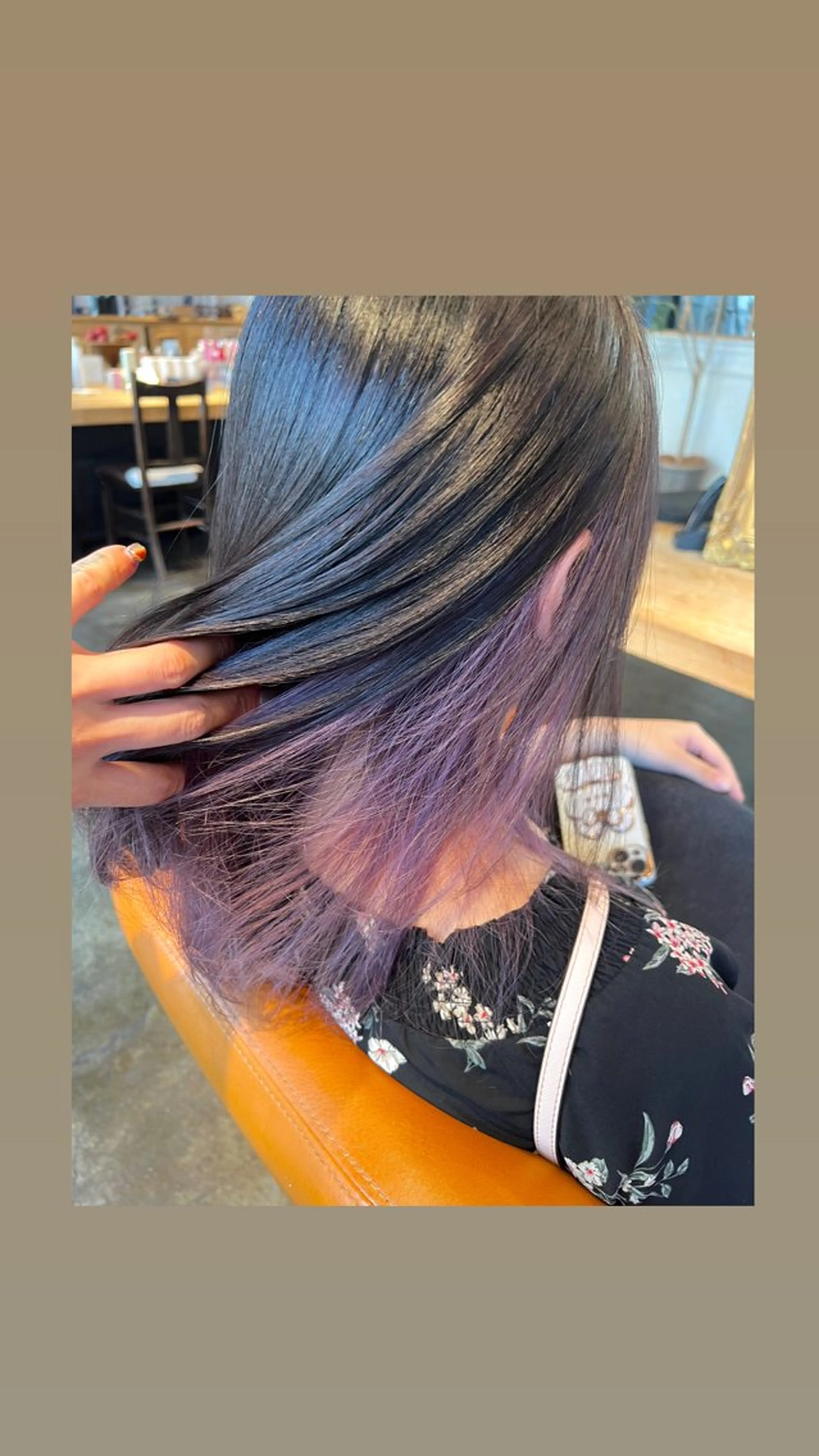 ロング カラー ブリーチ ケアブリーチ インナーカラー カット ヘアカラー トリートメント ハイライト/インナー /ブリーチ/レイヤーのヘアスタイル