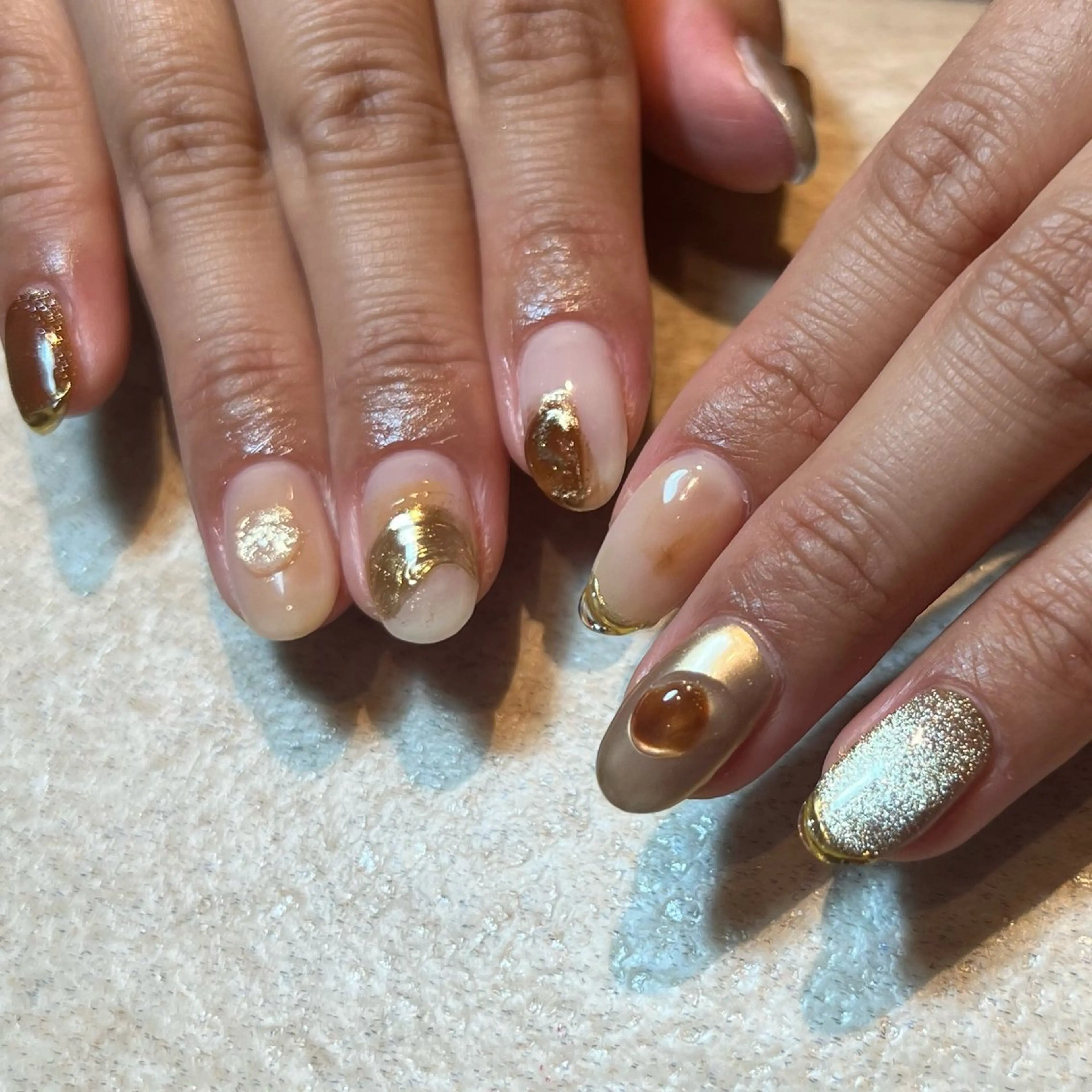 ネイル ニュアンスネイル Yarm As Etel　。のネイルデザイン