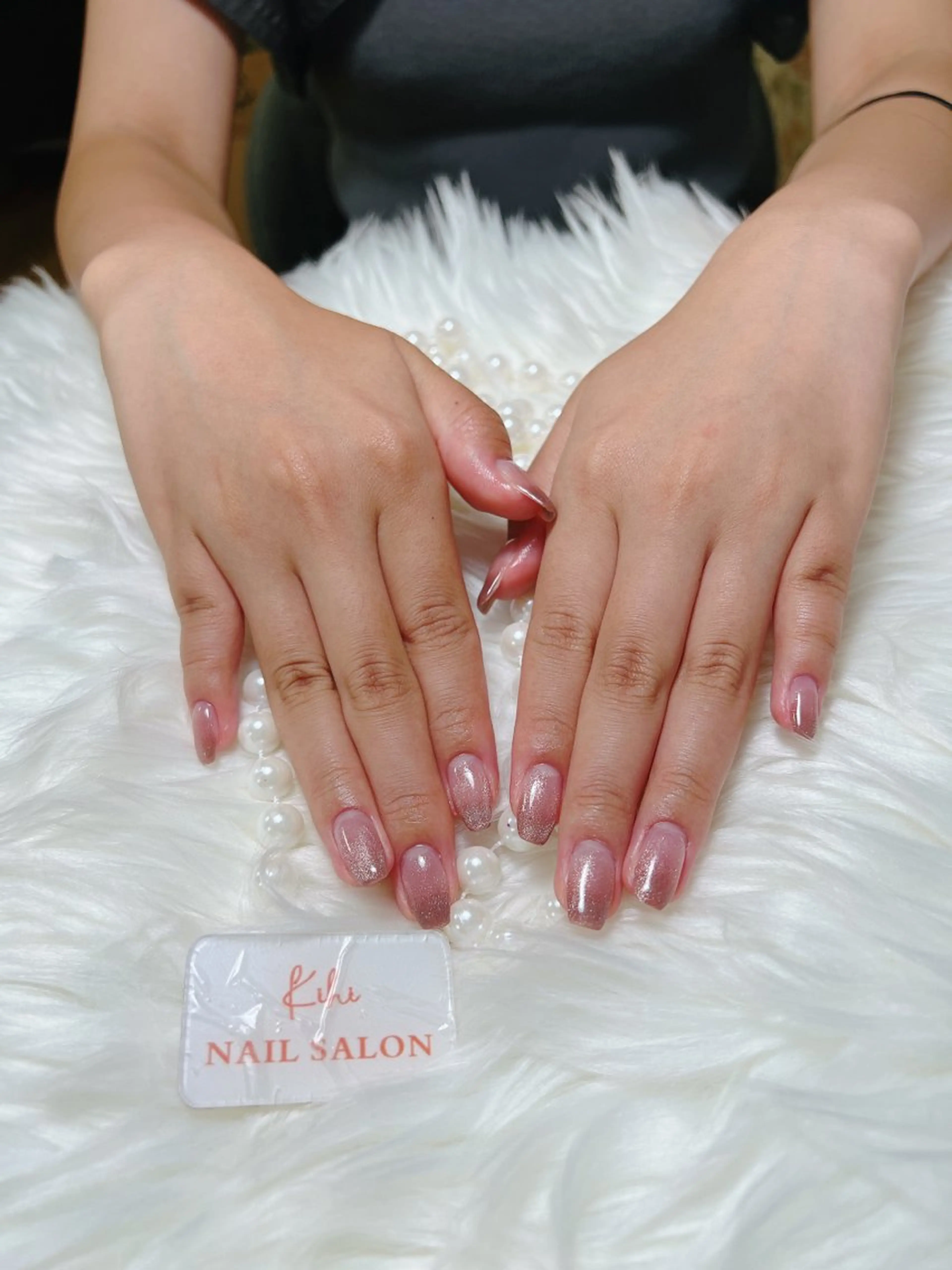 ネイル グラデーション マグネットネイル 米澤 ハナユキのネイルデザイン