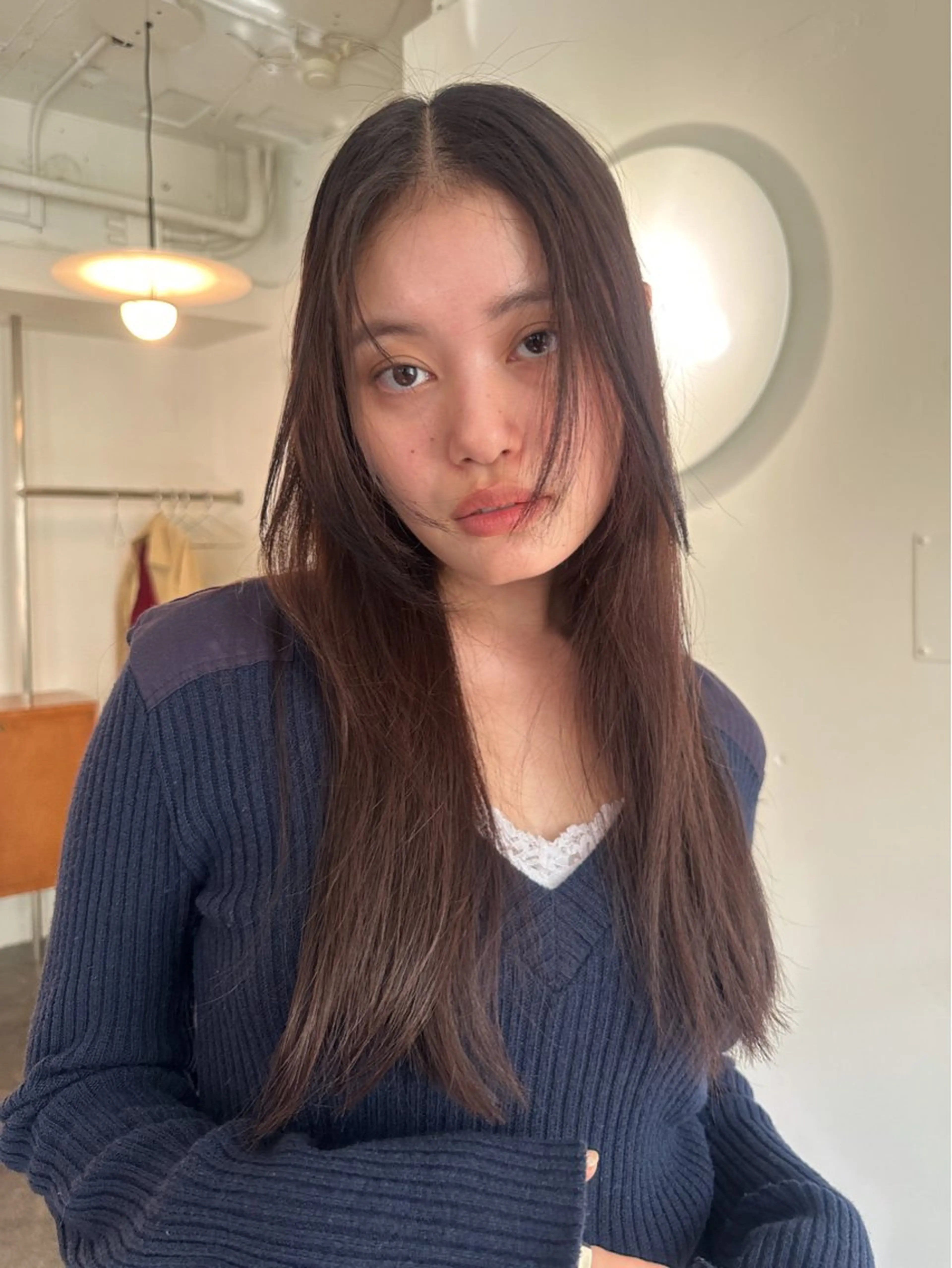 ロング パーマ カット 縮毛矯正 トリートメント ボブ/レイヤー/ケア パーマ/リュウタのヘアスタイル